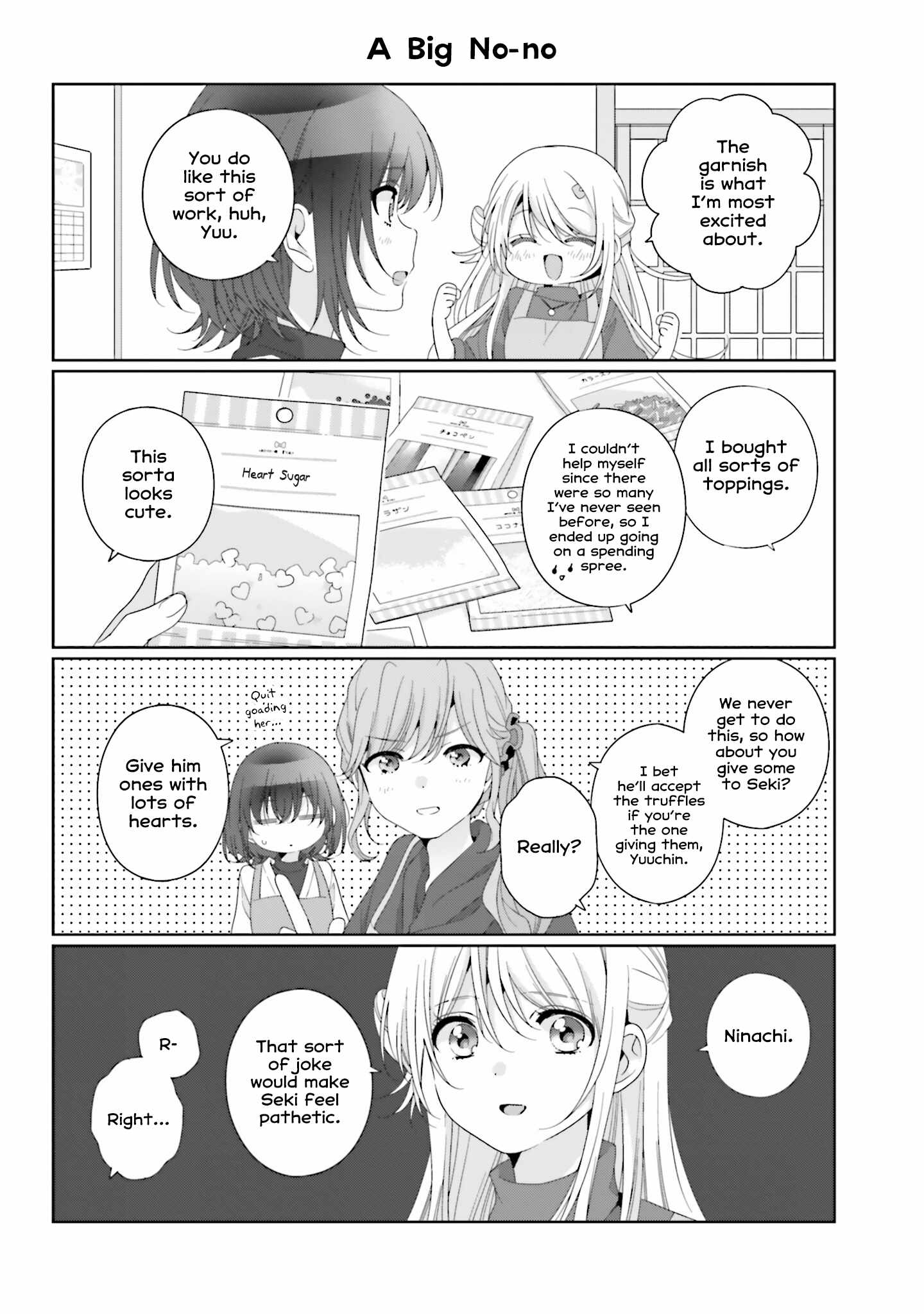 I Became Friends with the Second Cutest Girl in My Class Chapter 42.5 page 2