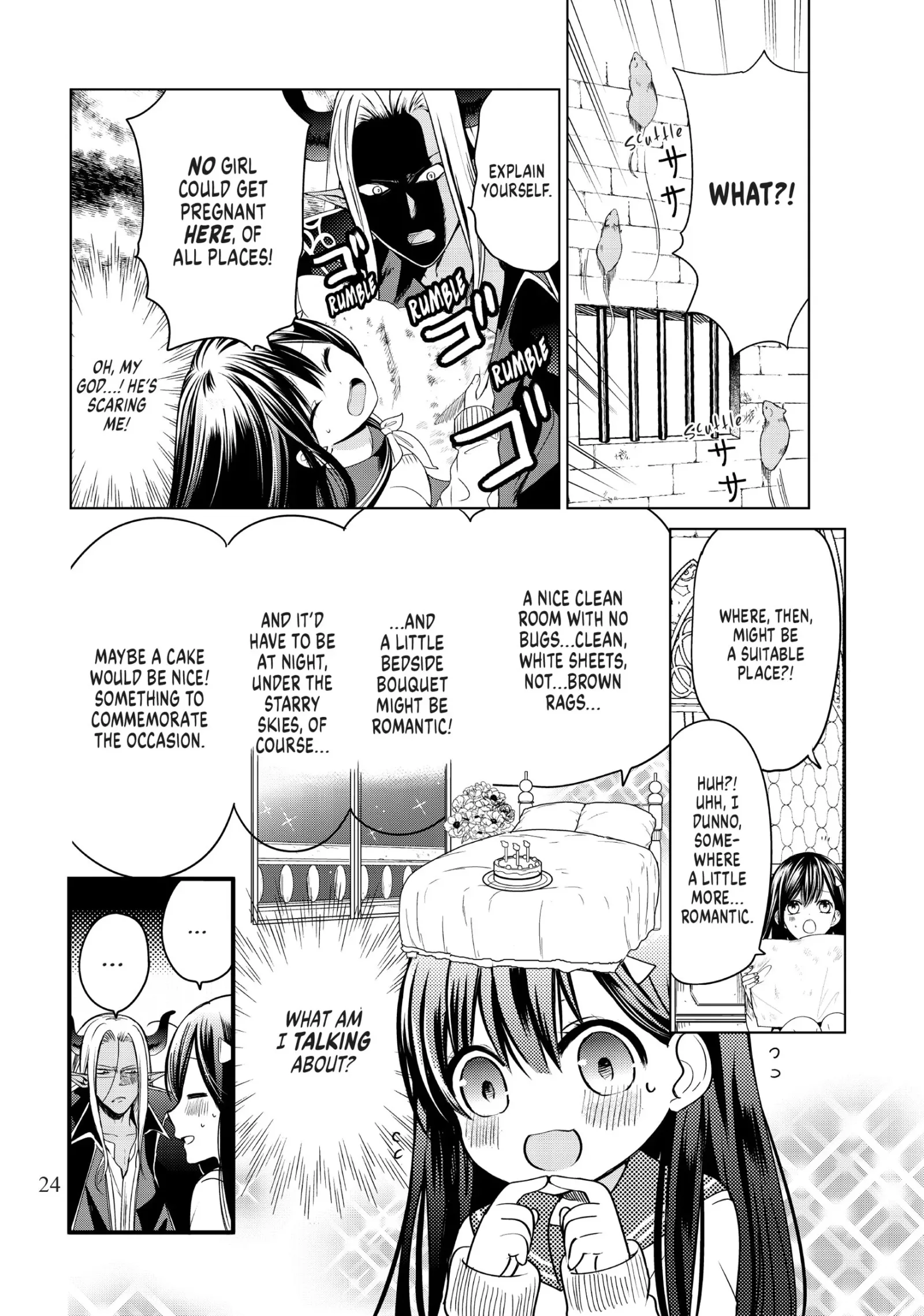 I Became the Mother of the Strongest Demon Lord's 10 Children in Another World. Chapter 1 page 24