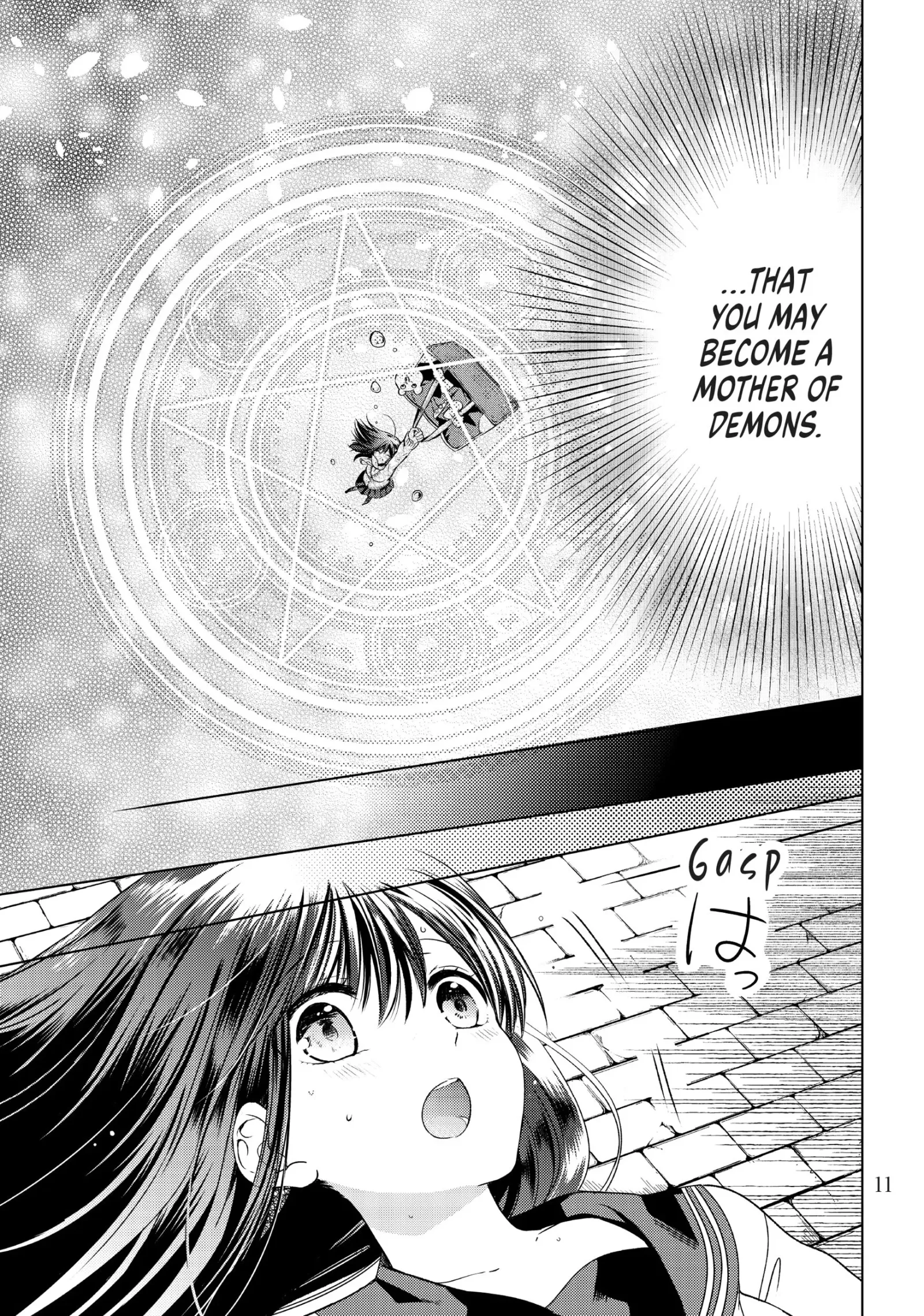 I Became the Mother of the Strongest Demon Lord's 10 Children in Another World. Chapter 1 page 11