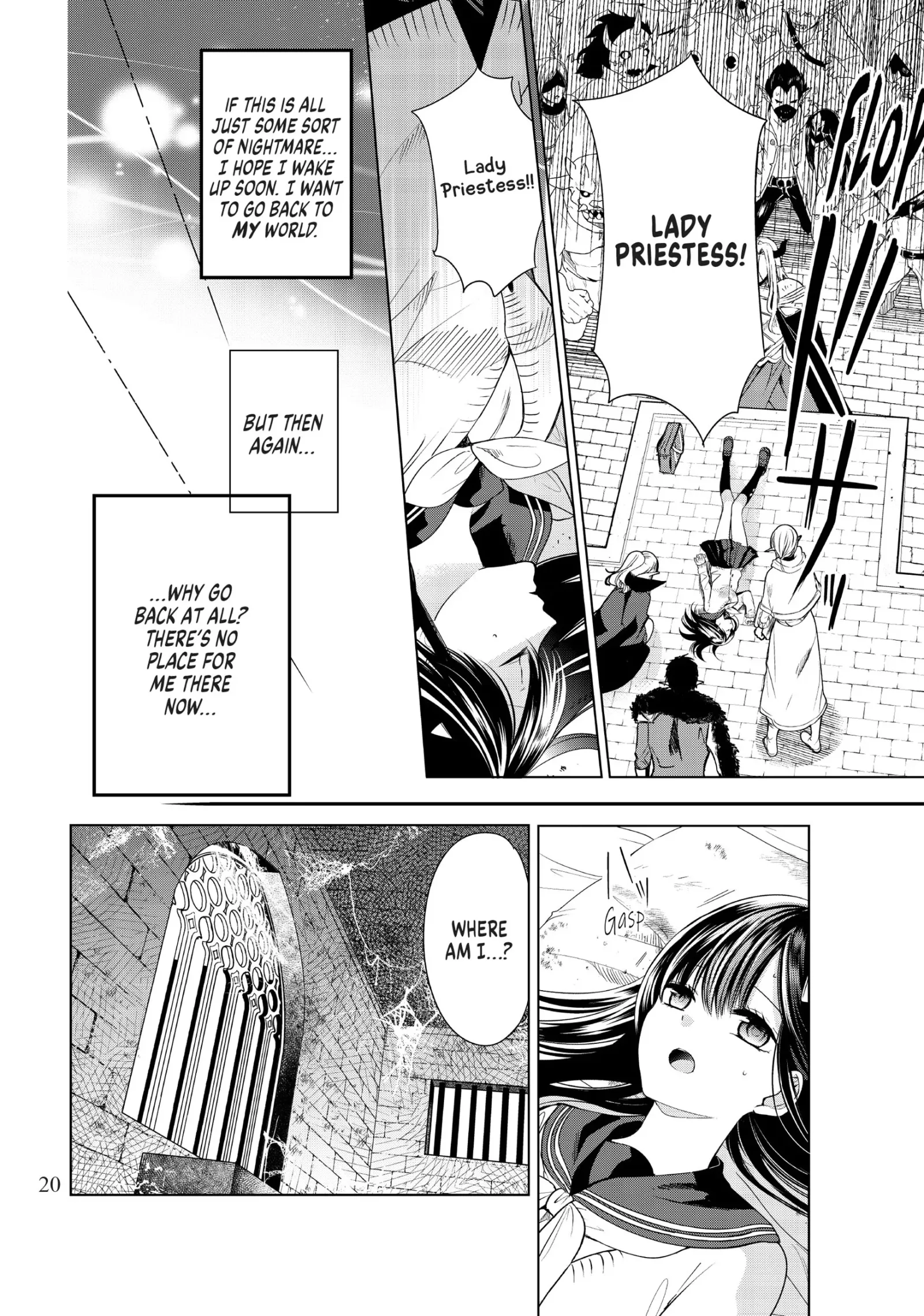 I Became the Mother of the Strongest Demon Lord's 10 Children in Another World. Chapter 1 page 20