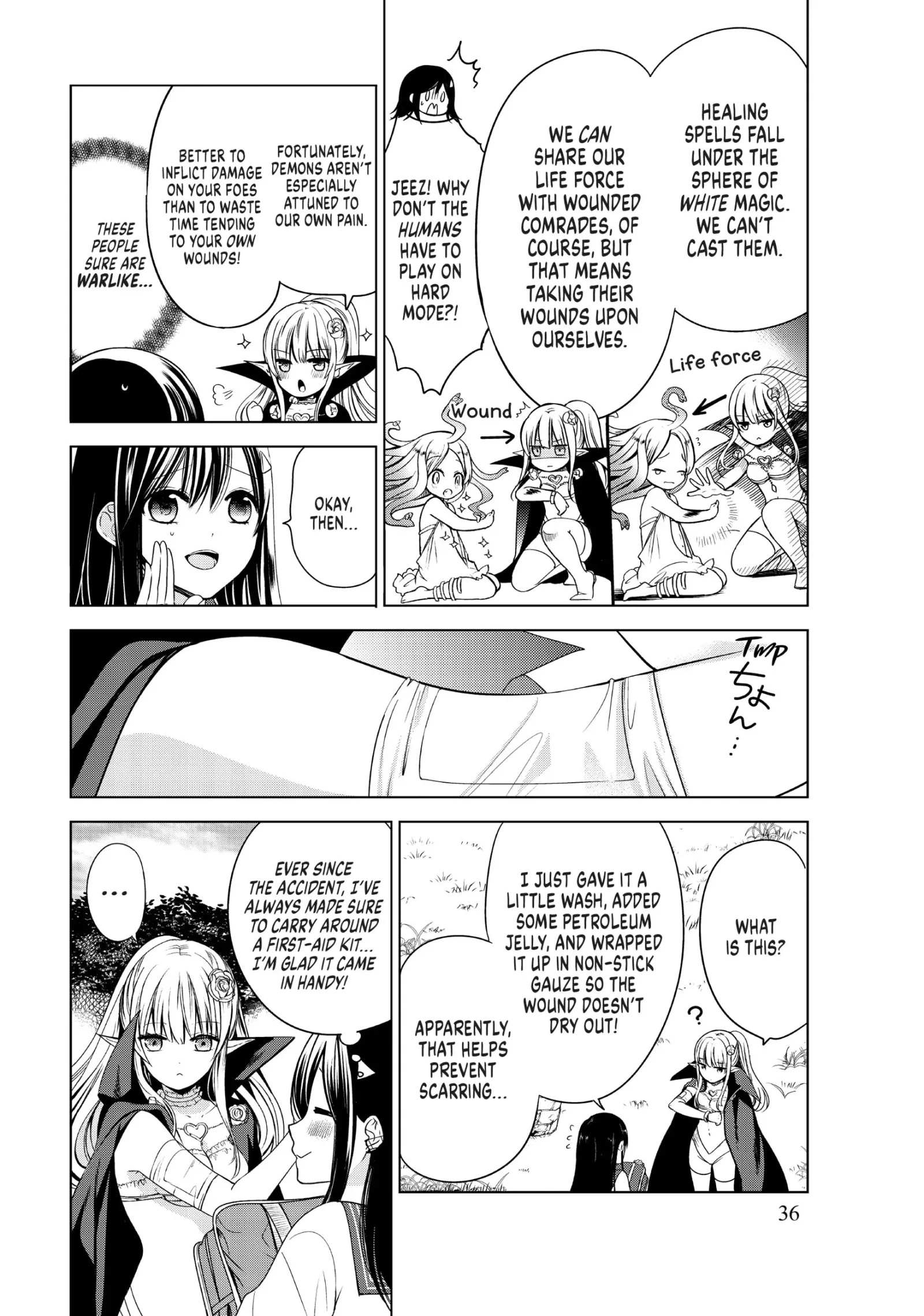 I Became the Mother of the Strongest Demon Lord's 10 Children in Another World. Chapter 1 page 36