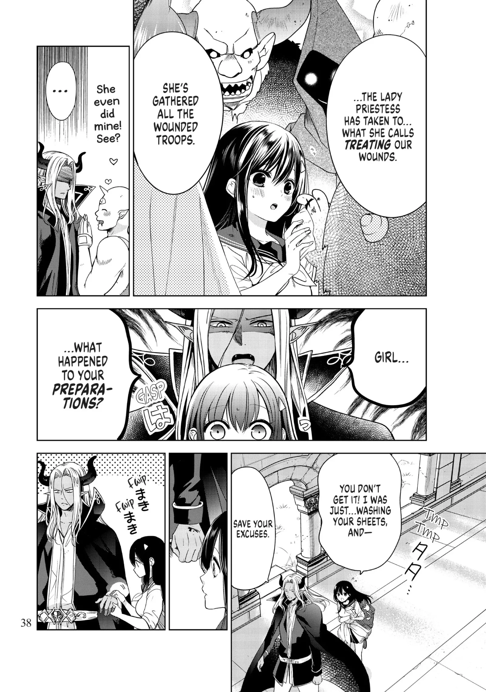 I Became the Mother of the Strongest Demon Lord's 10 Children in Another World. Chapter 1 page 38