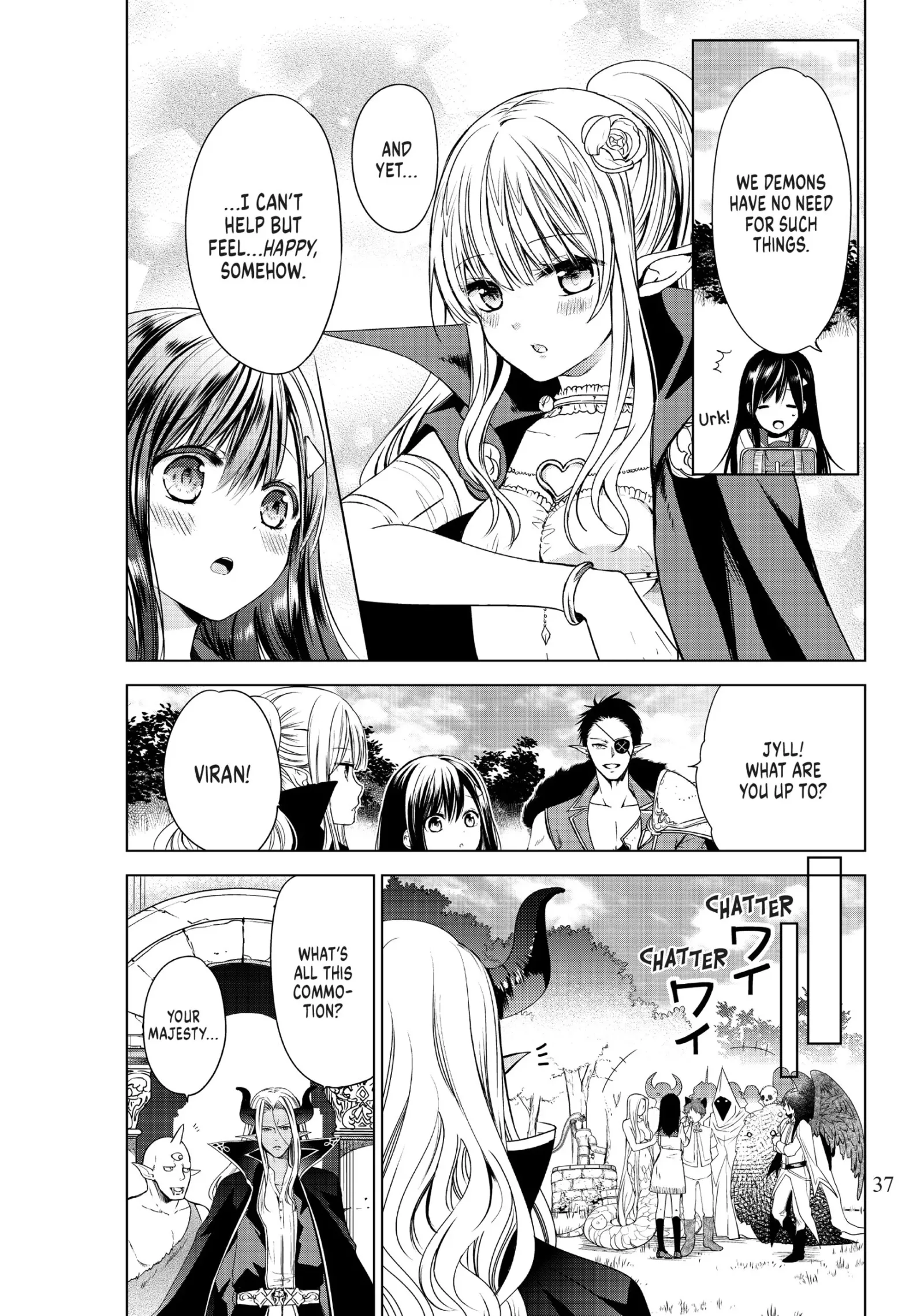 I Became the Mother of the Strongest Demon Lord's 10 Children in Another World. Chapter 1 page 37