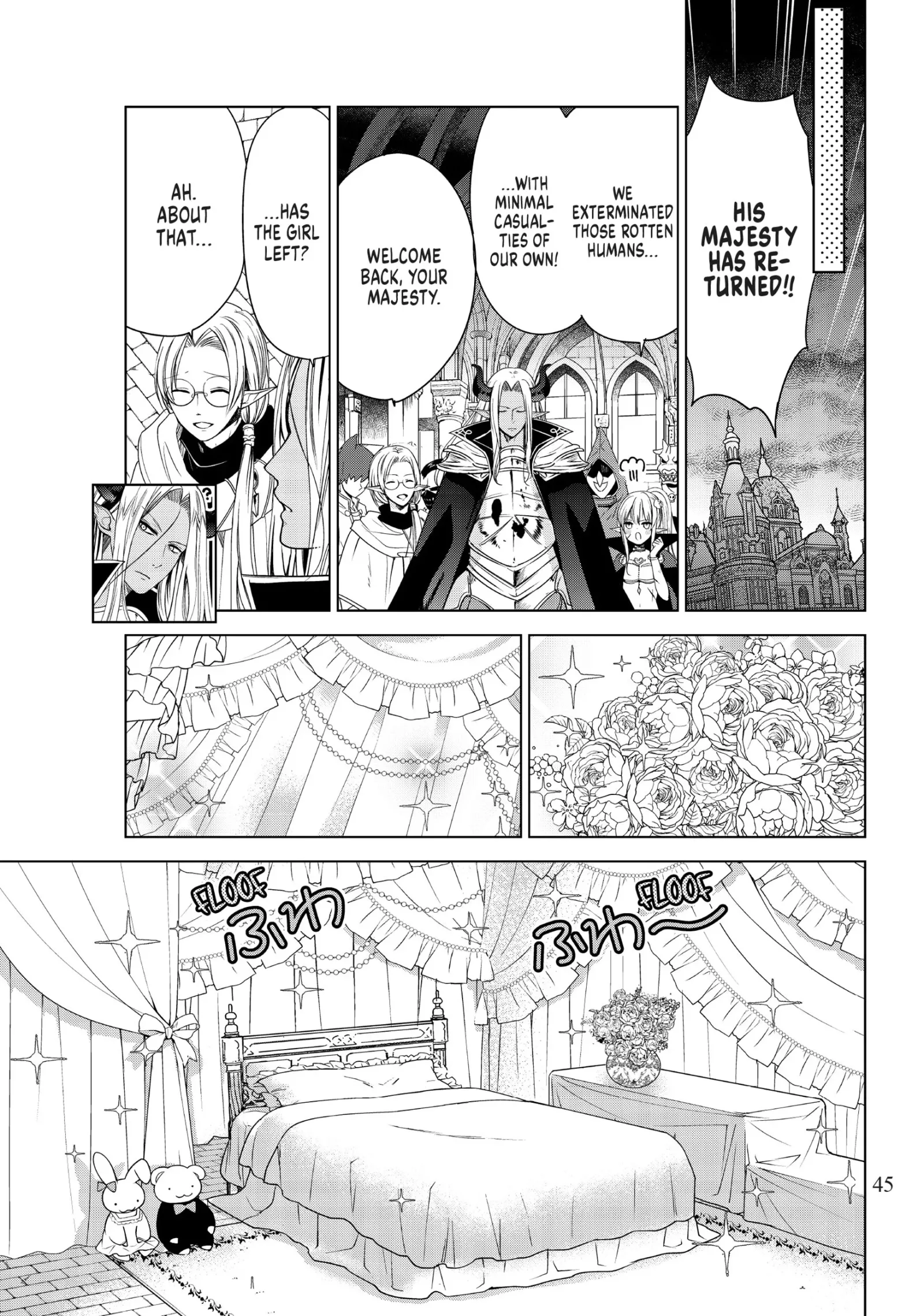 I Became the Mother of the Strongest Demon Lord's 10 Children in Another World. Chapter 1 page 45