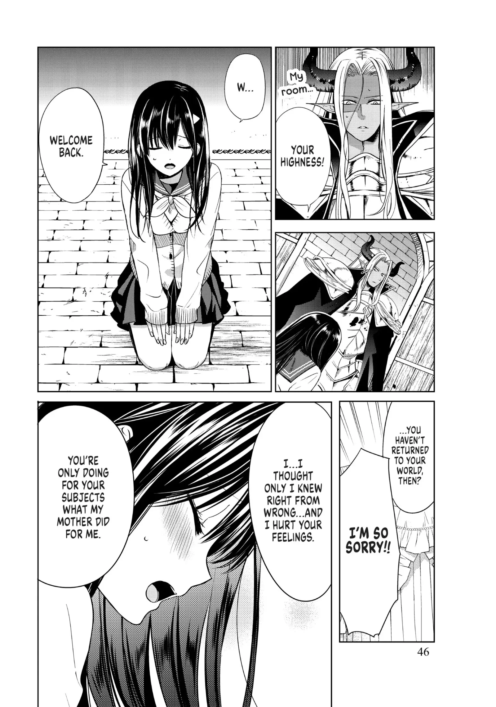 I Became the Mother of the Strongest Demon Lord's 10 Children in Another World. Chapter 1 page 46
