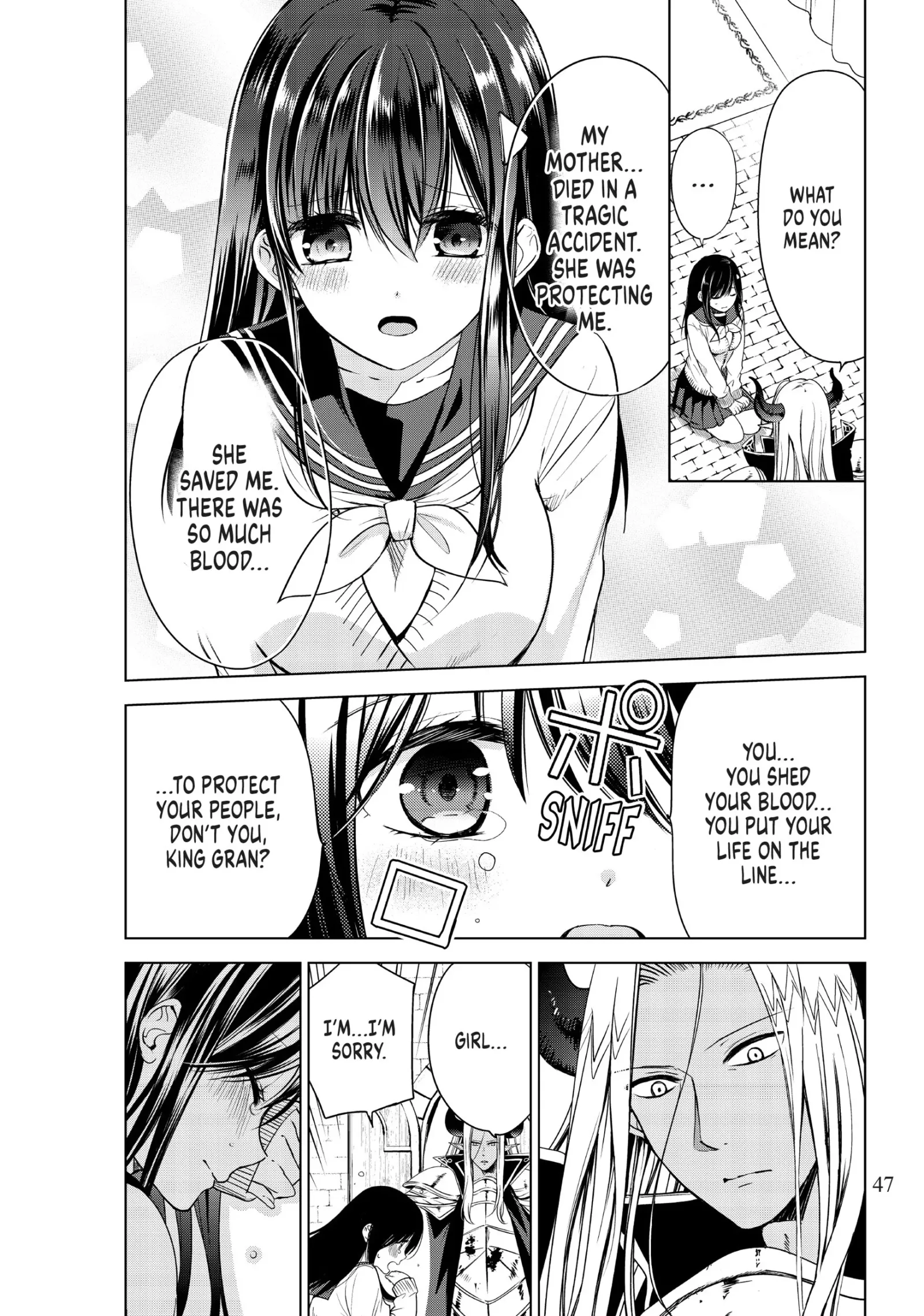 I Became the Mother of the Strongest Demon Lord's 10 Children in Another World. Chapter 1 page 47