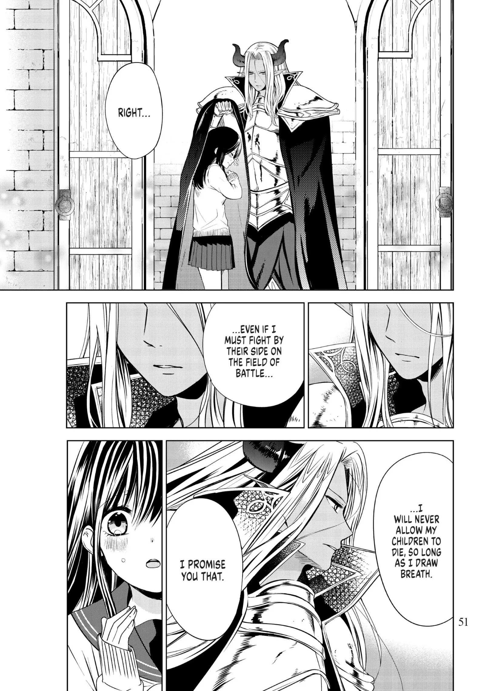 I Became the Mother of the Strongest Demon Lord's 10 Children in Another World. Chapter 1 page 51