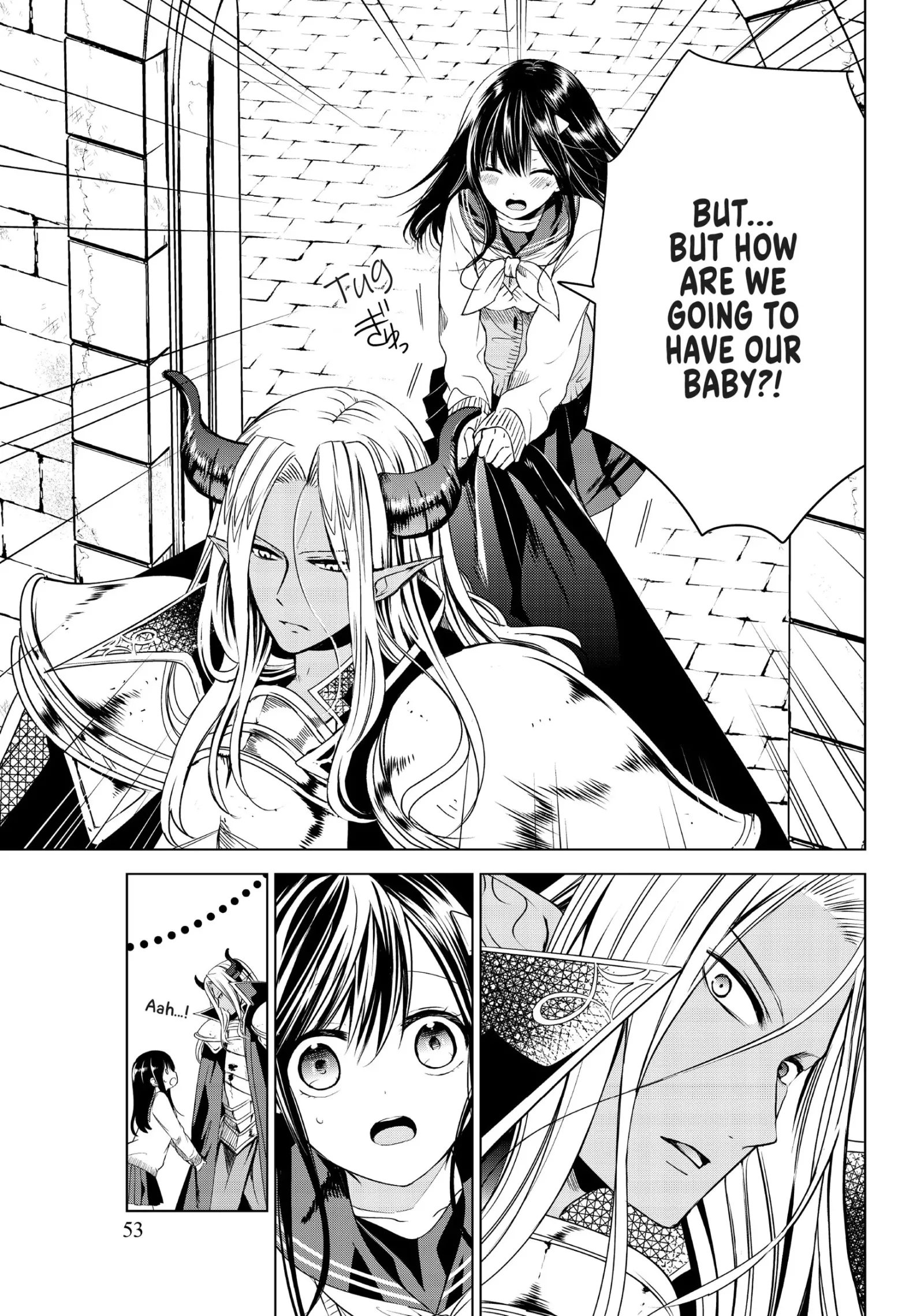 I Became the Mother of the Strongest Demon Lord's 10 Children in Another World. Chapter 1 page 53