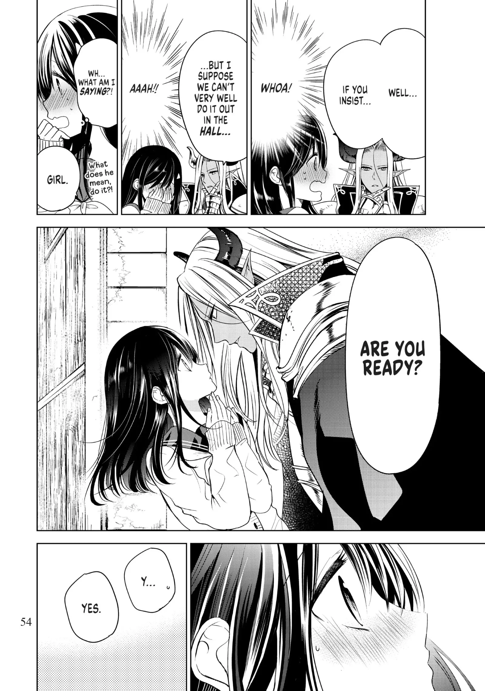 I Became the Mother of the Strongest Demon Lord's 10 Children in Another World. Chapter 1 page 54