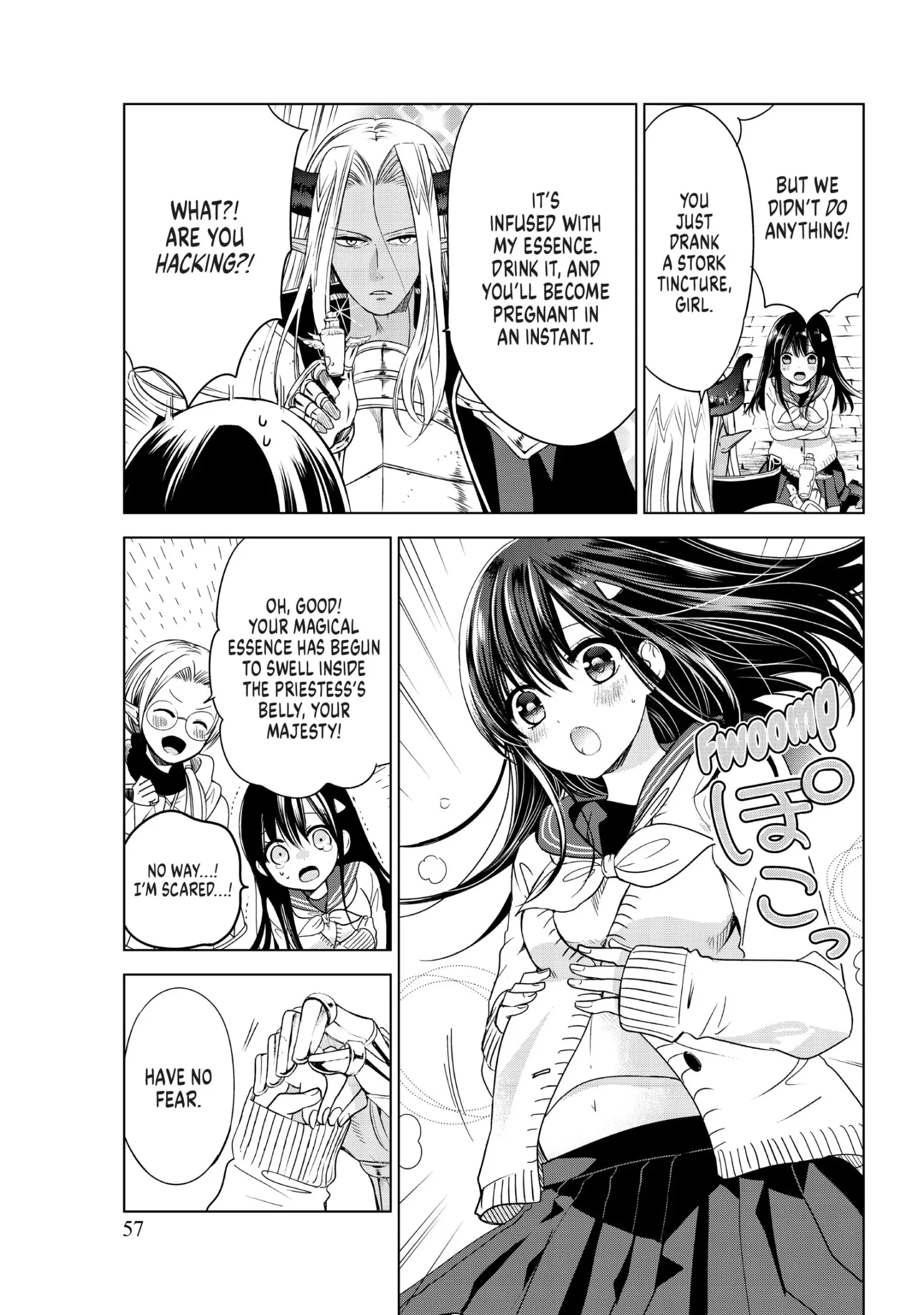 I Became the Mother of the Strongest Demon Lord's 10 Children in Another World. Chapter 1 page 57
