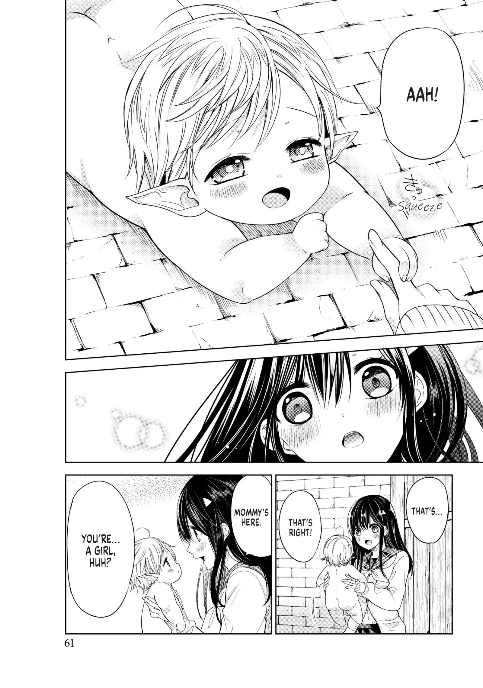 I Became the Mother of the Strongest Demon Lord's 10 Children in Another World. Chapter 1 page 61