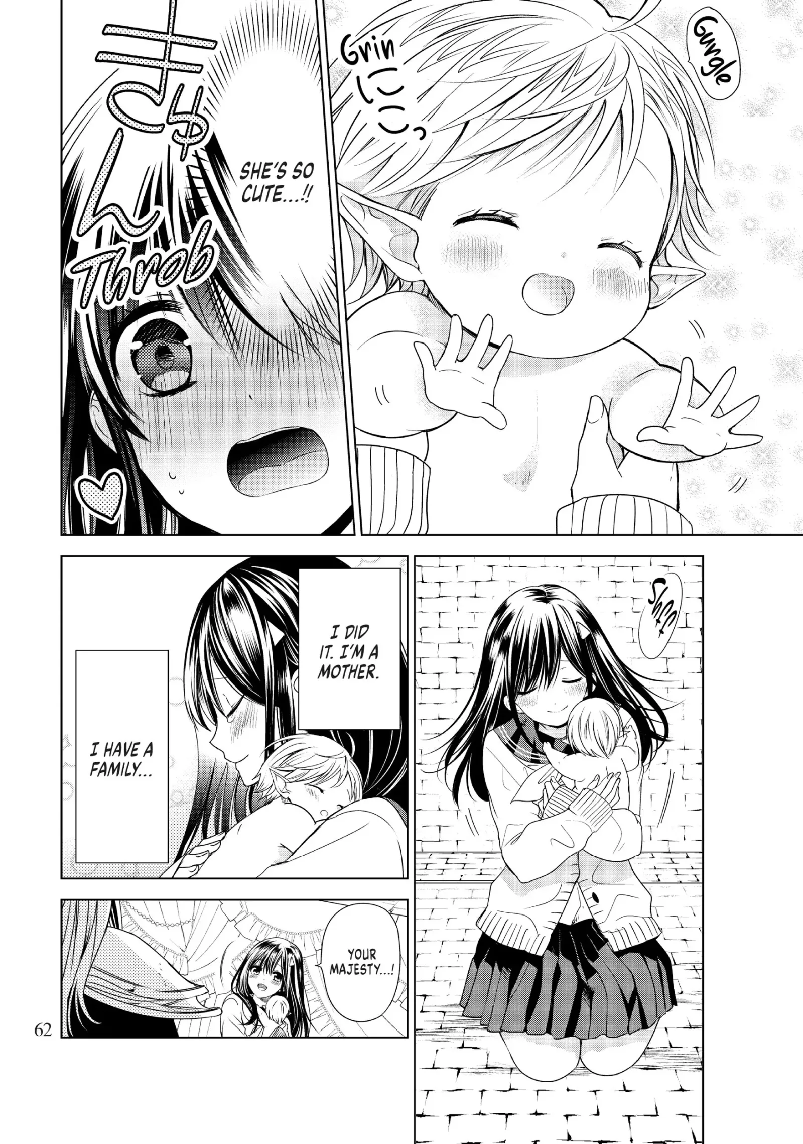 I Became the Mother of the Strongest Demon Lord's 10 Children in Another World. Chapter 1 page 62