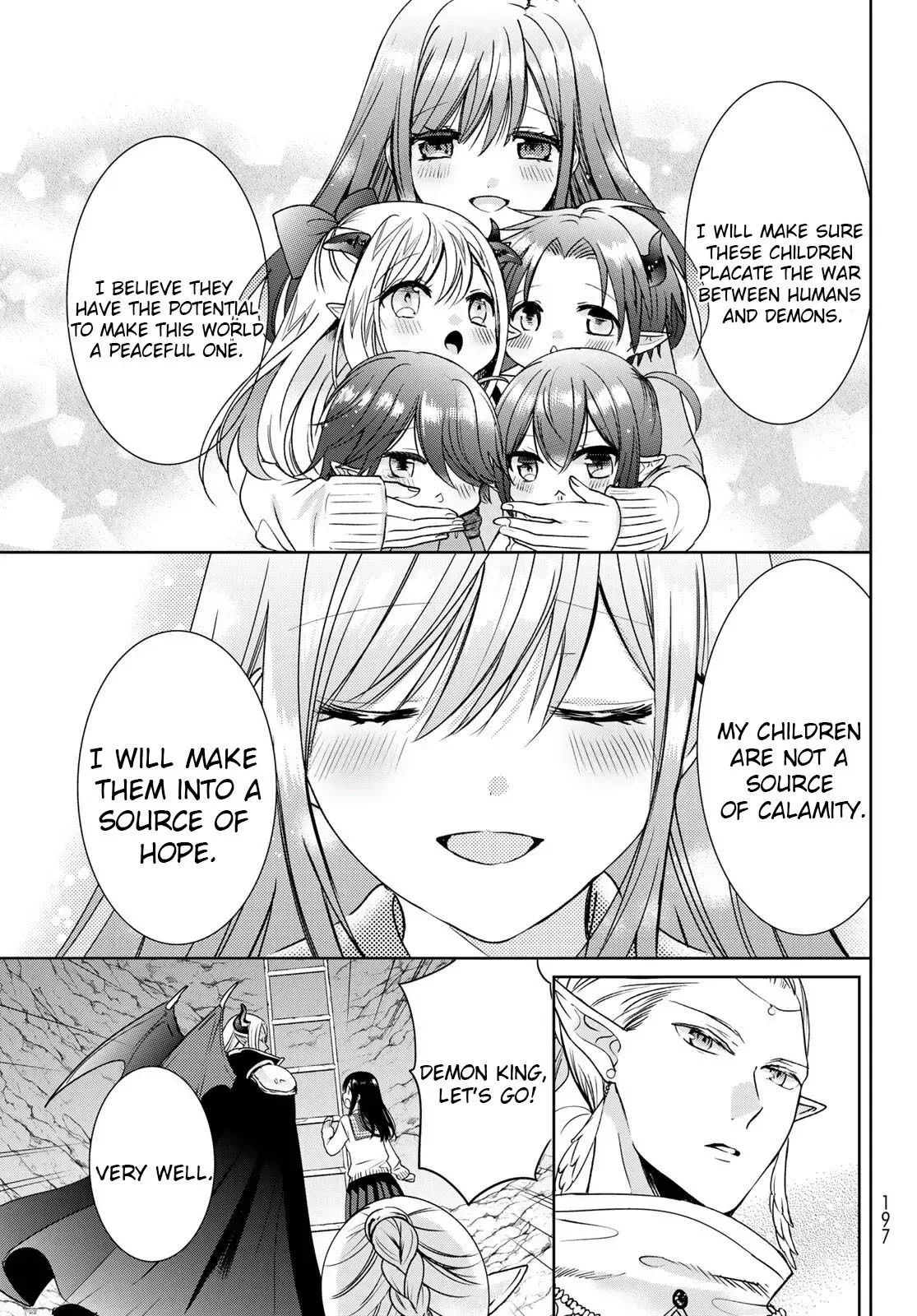 I Became the Mother of the Strongest Demon Lord's 10 Children in Another World. Chapter 13 page 21