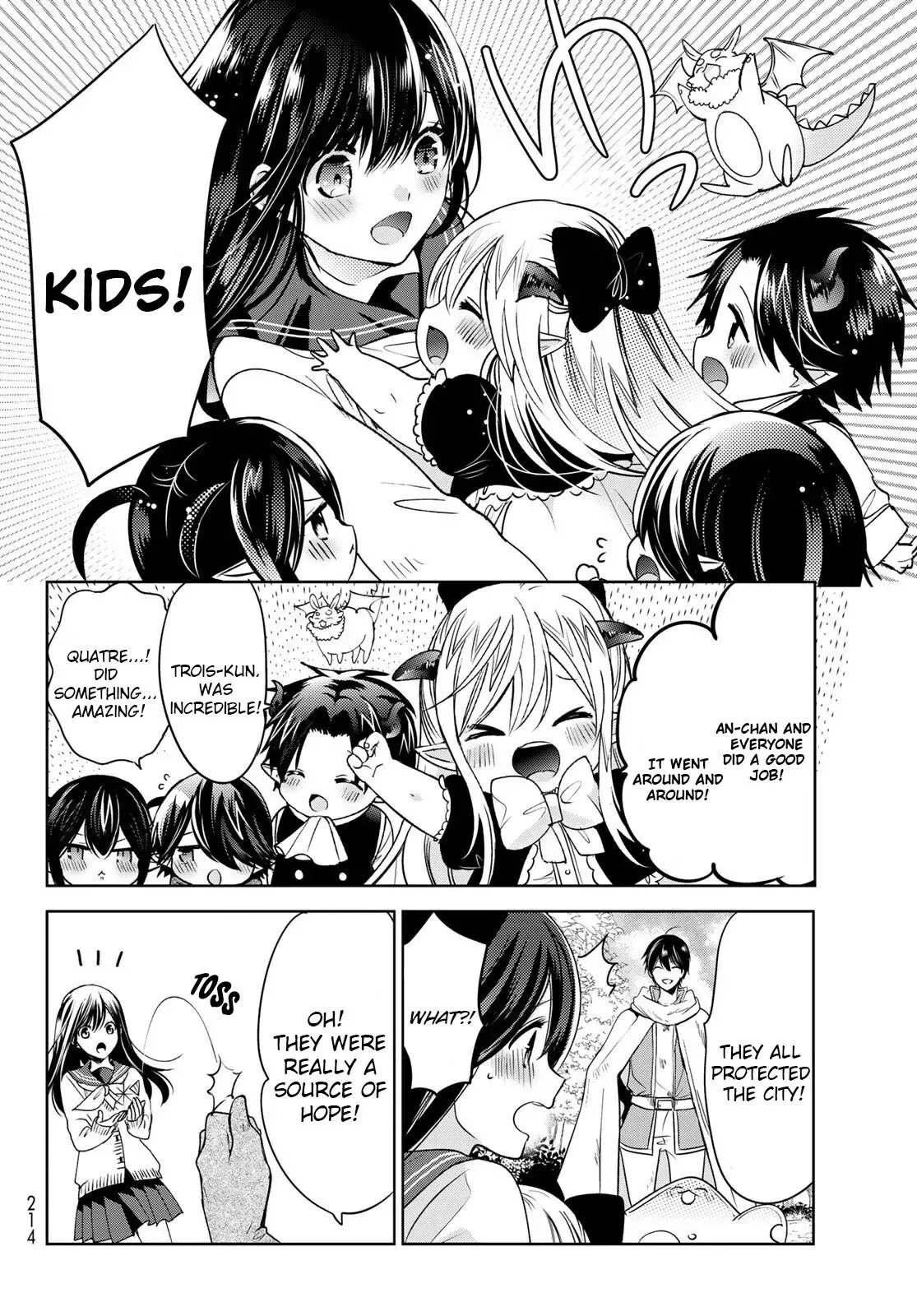 I Became the Mother of the Strongest Demon Lord's 10 Children in Another World. Chapter 13 page 38