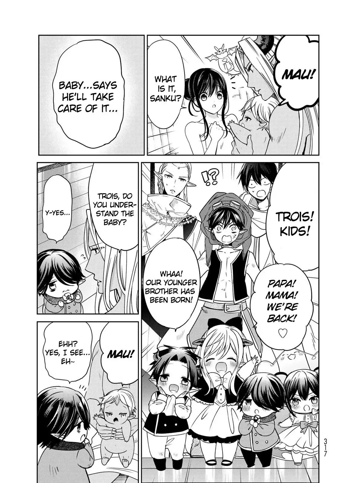 I Became the Mother of the Strongest Demon Lord's 10 Children in Another World. Chapter 14 page 37