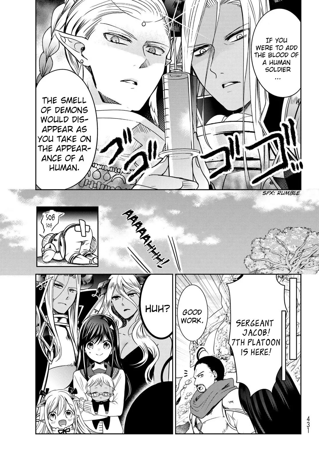 I Became the Mother of the Strongest Demon Lord's 10 Children in Another World. Chapter 19 page 5