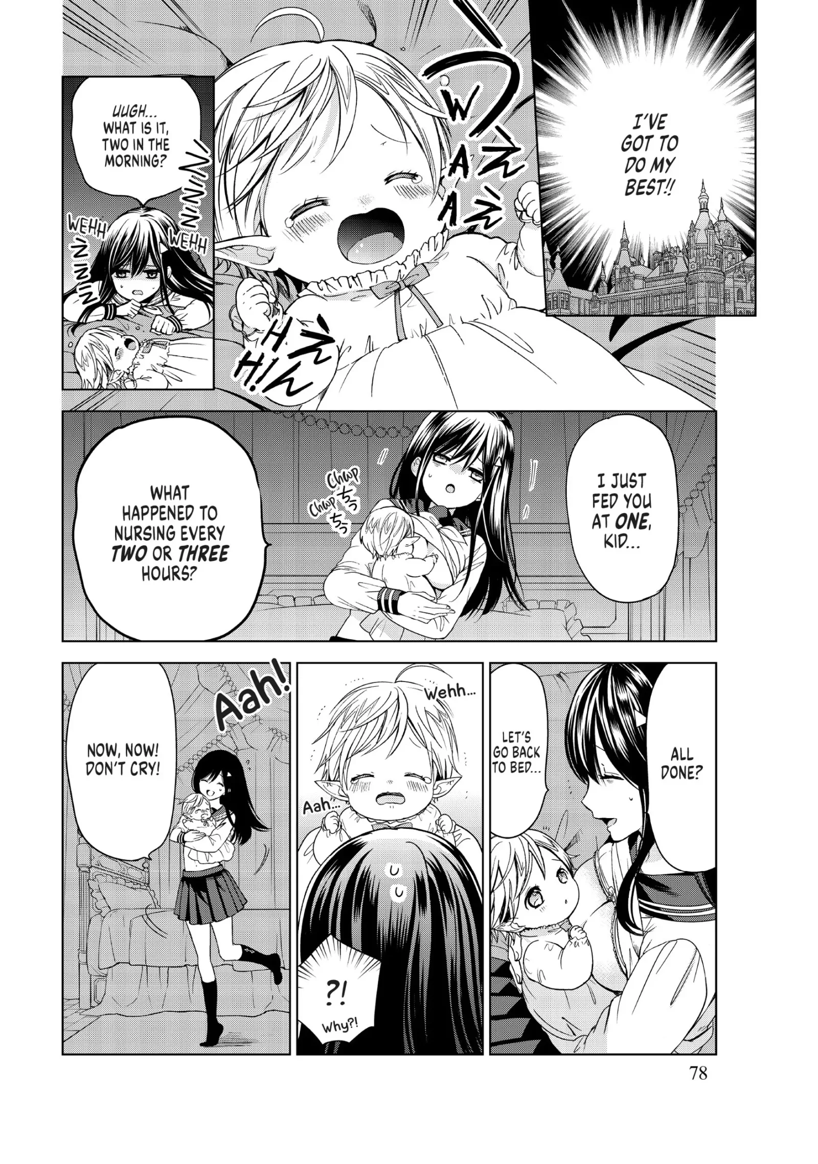 I Became the Mother of the Strongest Demon Lord's 10 Children in Another World. Chapter 2 page 14