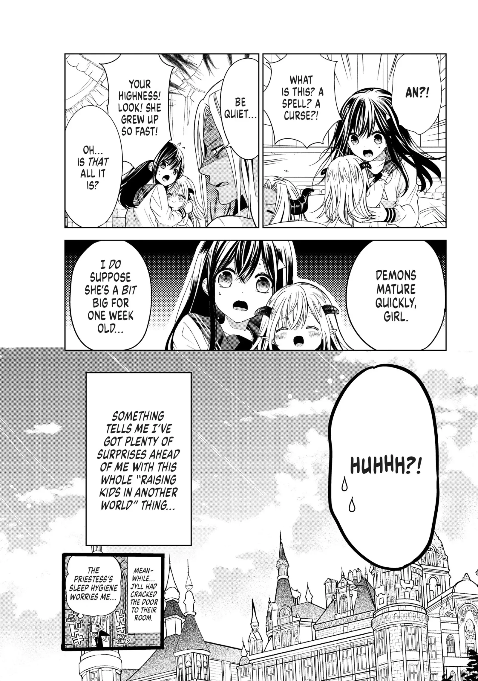 I Became the Mother of the Strongest Demon Lord's 10 Children in Another World. Chapter 2 page 45