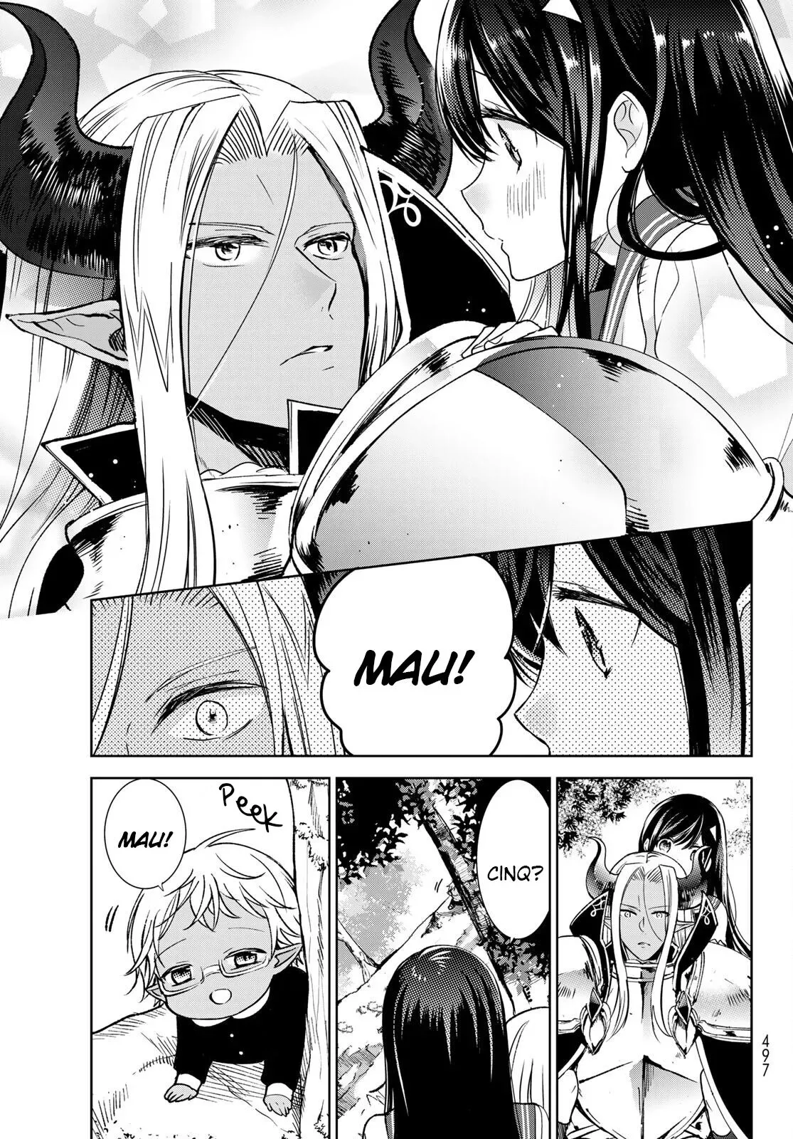 I Became the Mother of the Strongest Demon Lord's 10 Children in Another World. Chapter 20.1 page 23
