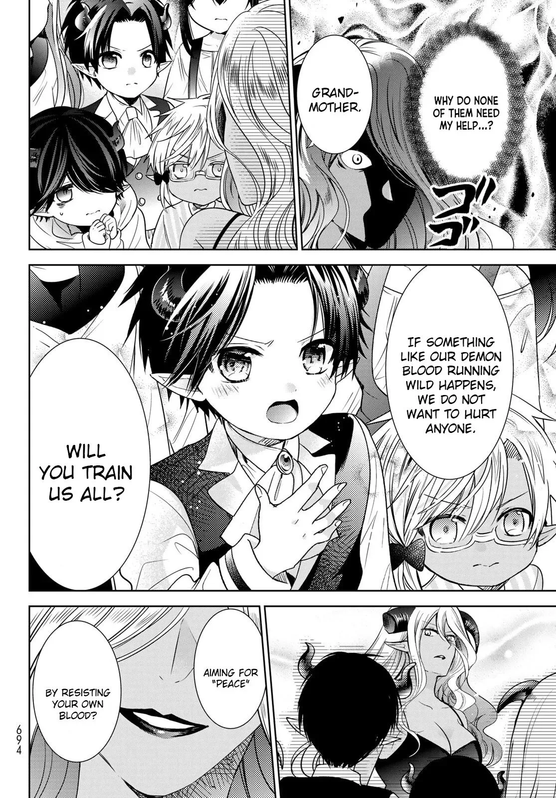 I Became the Mother of the Strongest Demon Lord's 10 Children in Another World. Chapter 27.2 page 8