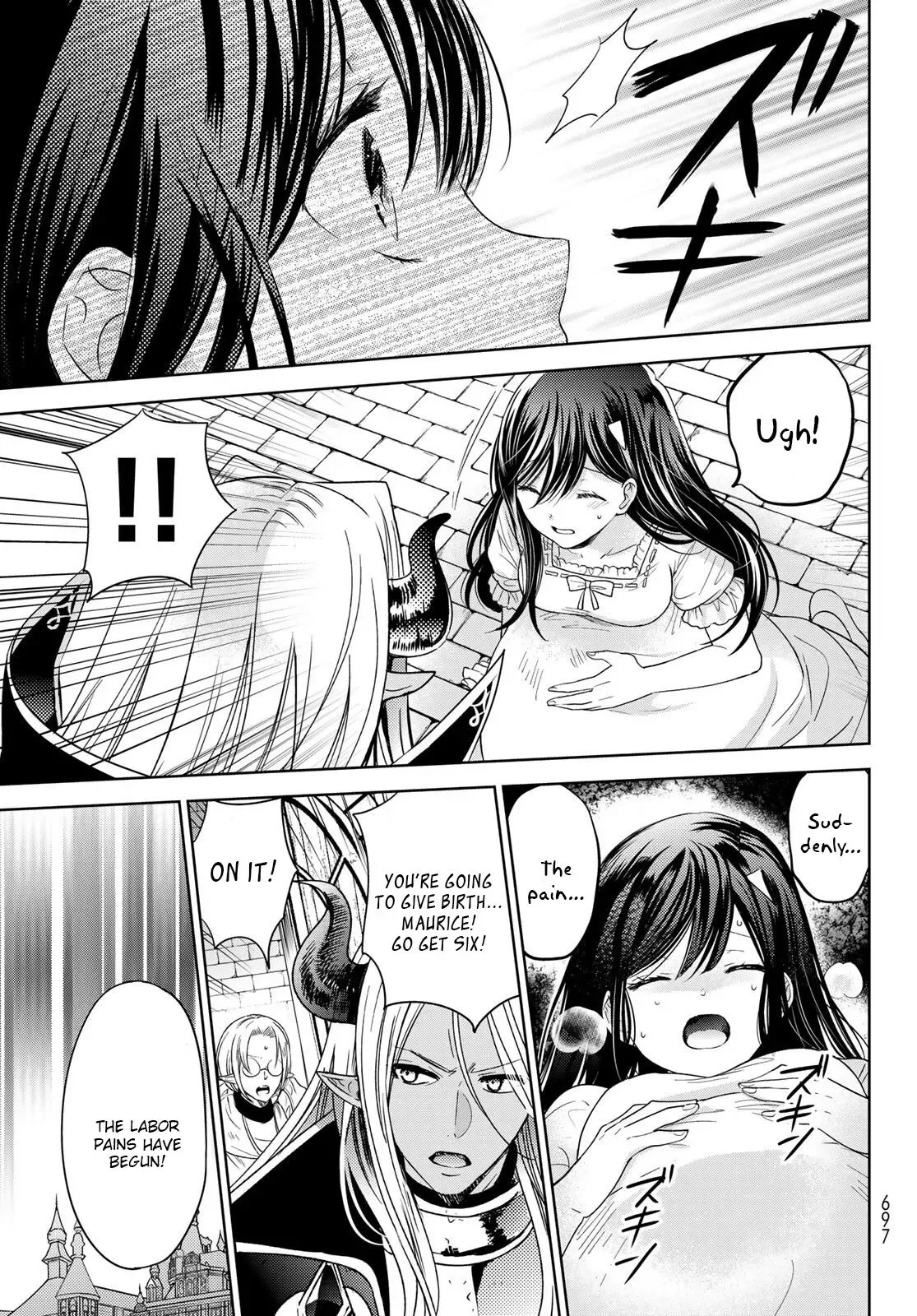 I Became the Mother of the Strongest Demon Lord's 10 Children in Another World. Chapter 27.2 page 11