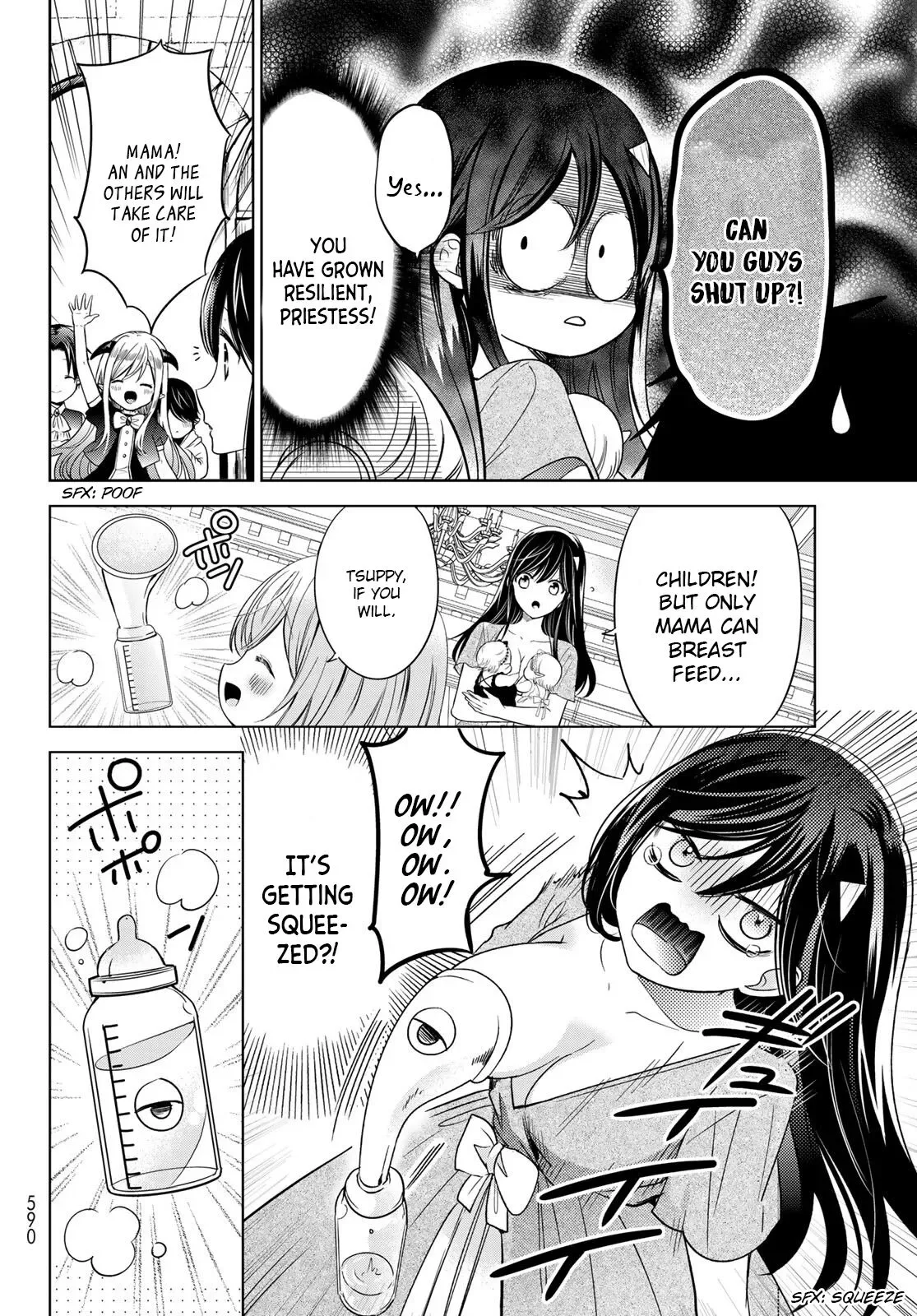 I Became the Mother of the Strongest Demon Lord's 10 Children in Another World. Chapter 28 page 4