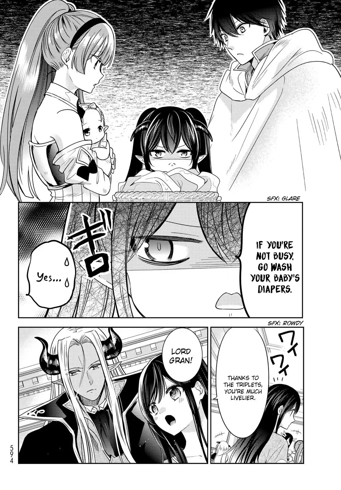 I Became the Mother of the Strongest Demon Lord's 10 Children in Another World. Chapter 28 page 8
