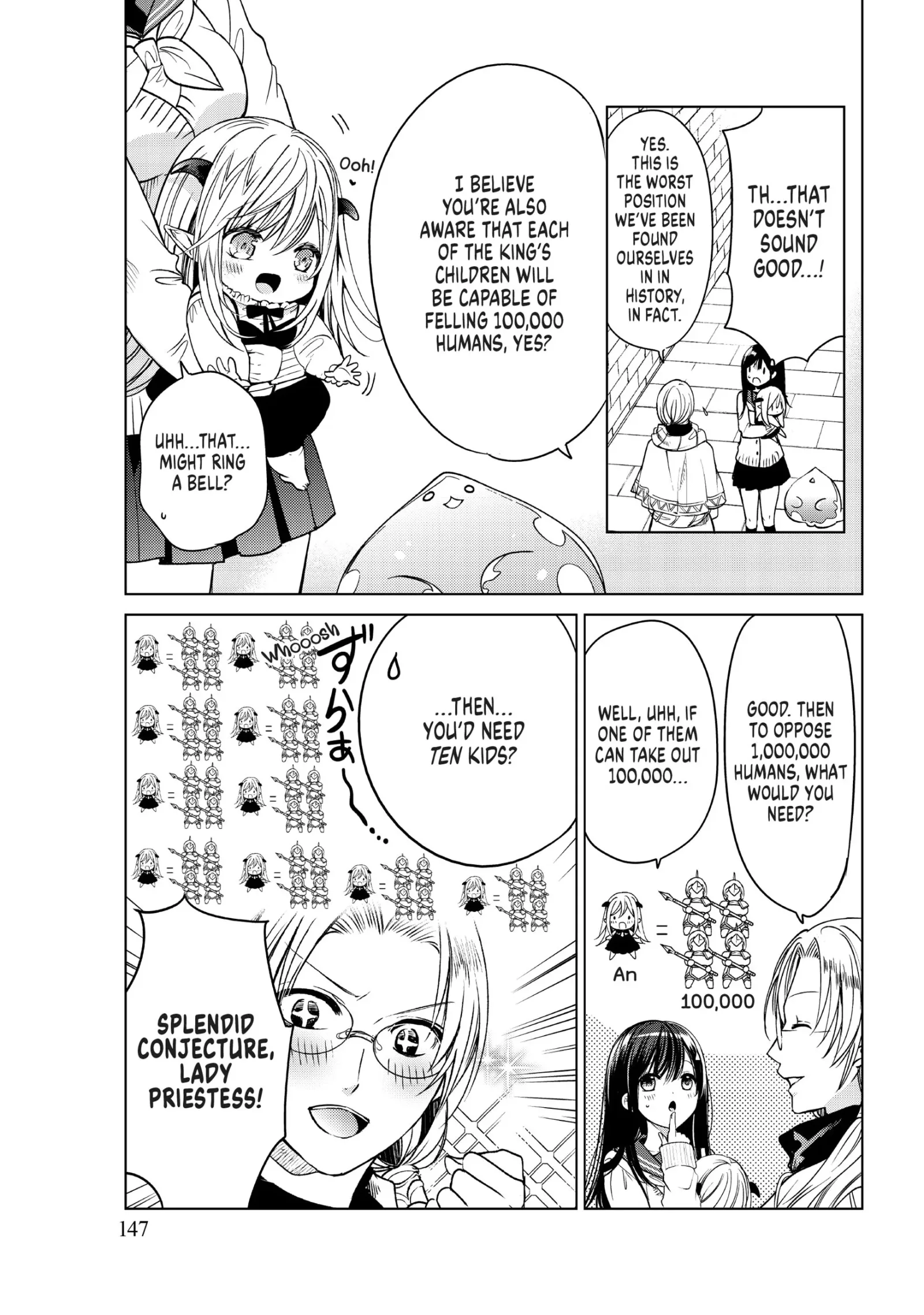 I Became the Mother of the Strongest Demon Lord's 10 Children in Another World. Chapter 3 page 37