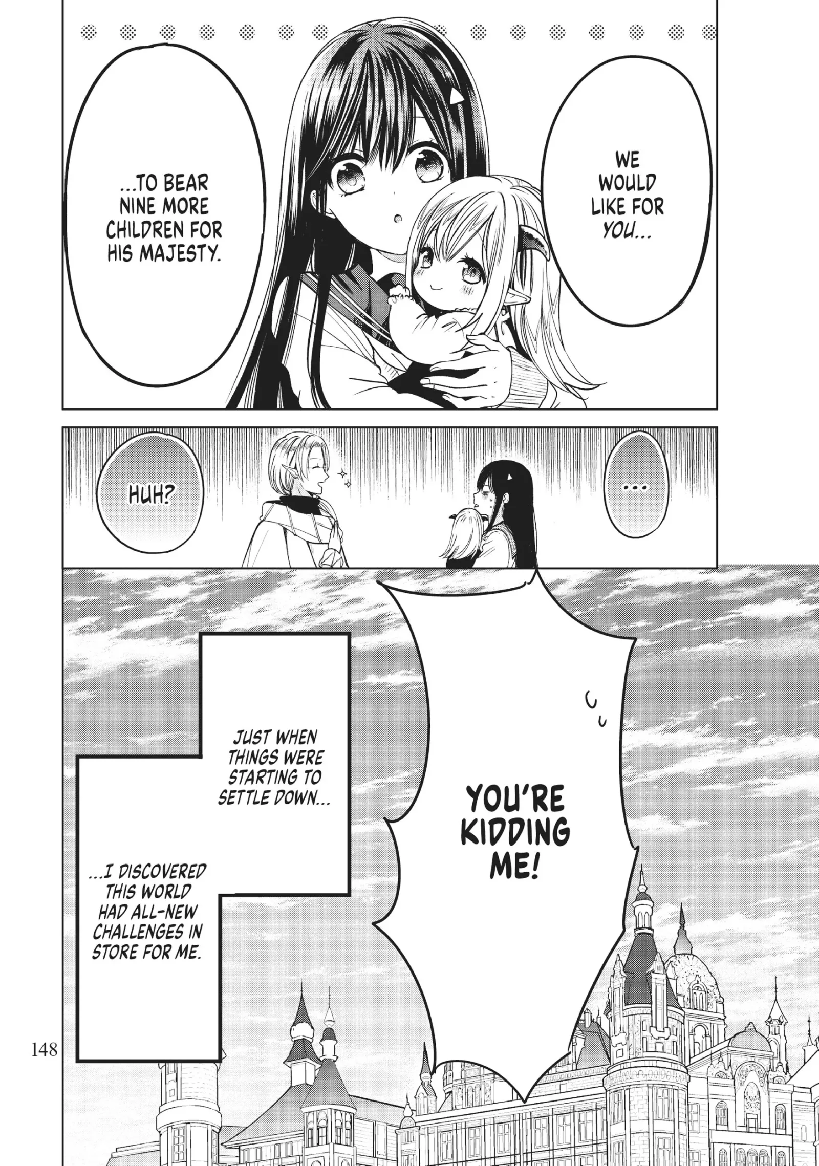 I Became the Mother of the Strongest Demon Lord's 10 Children in Another World. Chapter 3 page 38