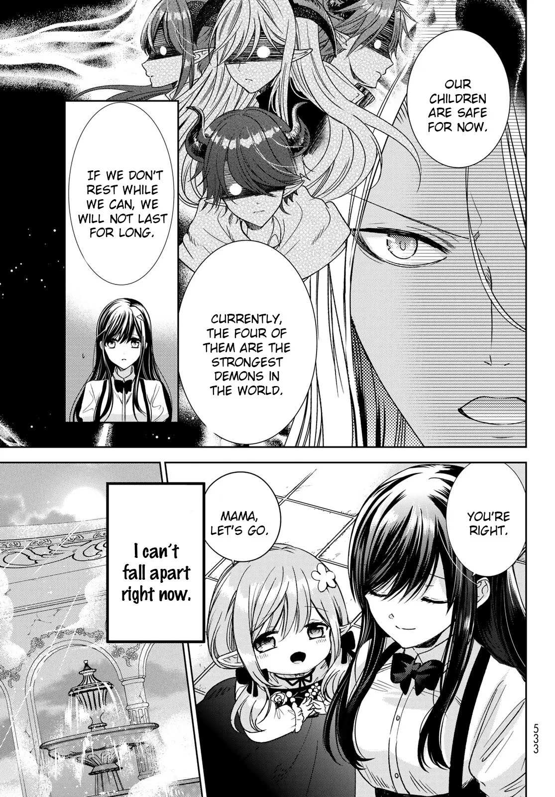 I Became the Mother of the Strongest Demon Lord's 10 Children in Another World. Chapter 34 page 9