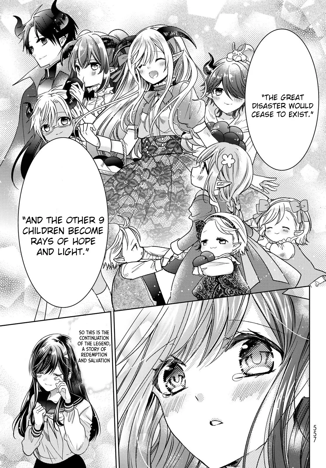 I Became the Mother of the Strongest Demon Lord's 10 Children in Another World. Chapter 34 page 33