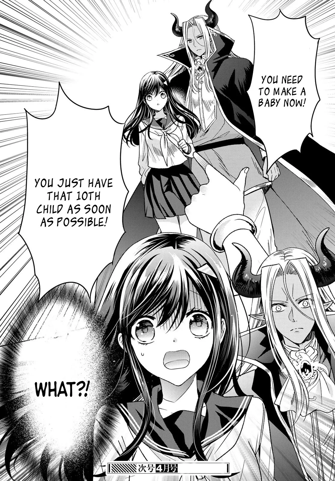 I Became the Mother of the Strongest Demon Lord's 10 Children in Another World. Chapter 34 page 35