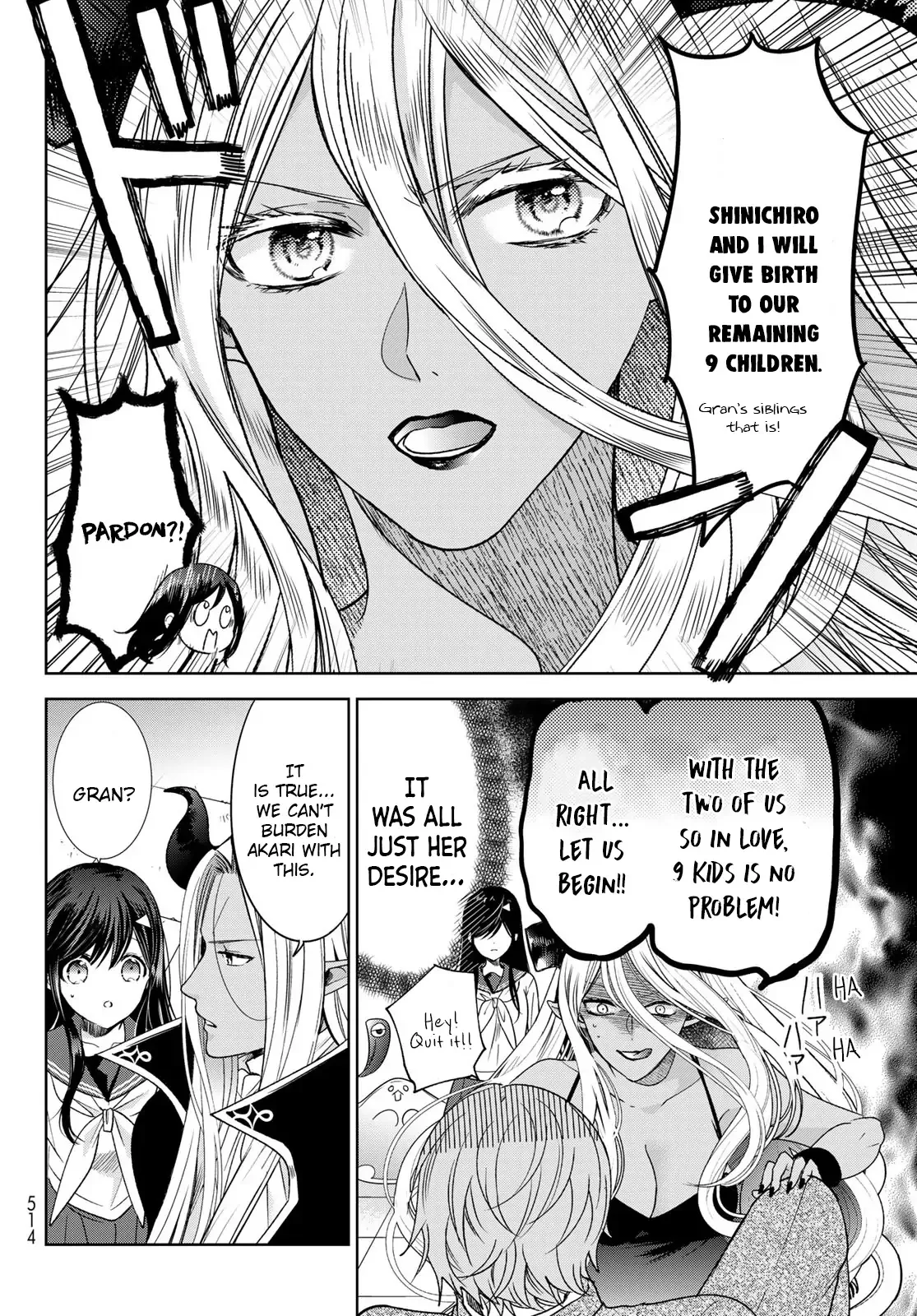 I Became the Mother of the Strongest Demon Lord's 10 Children in Another World. Chapter 35 page 4