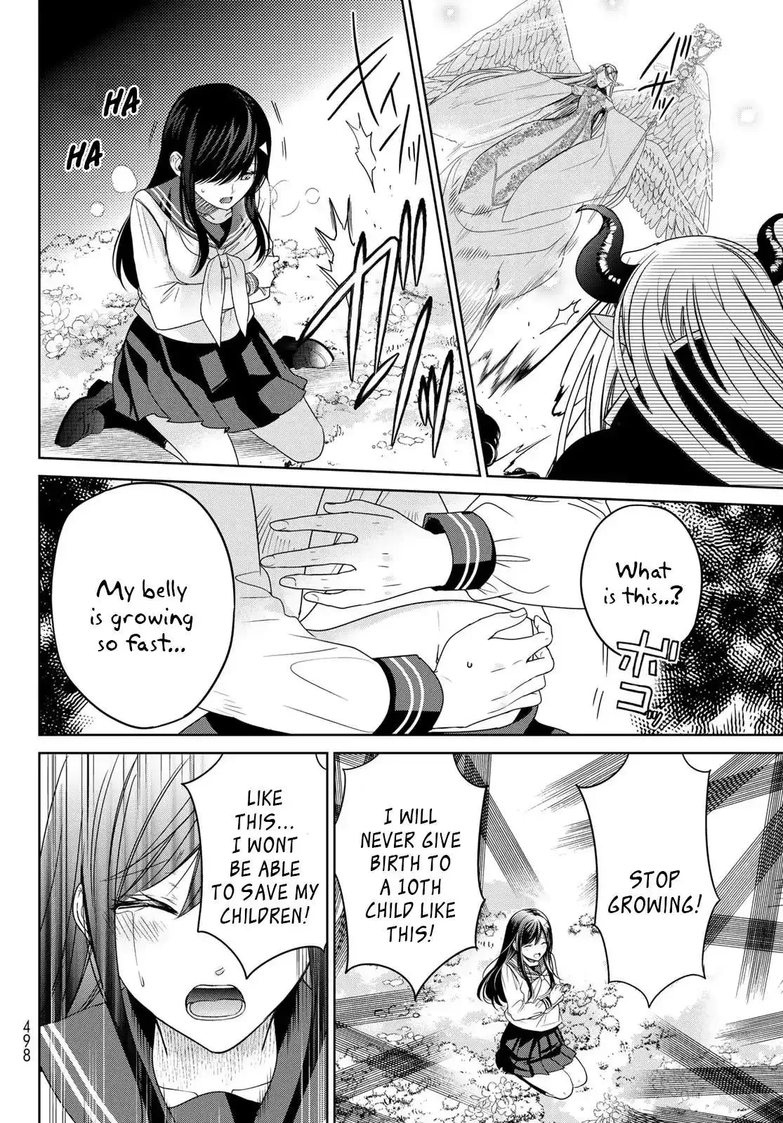 I Became the Mother of the Strongest Demon Lord's 10 Children in Another World. Chapter 36 page 12