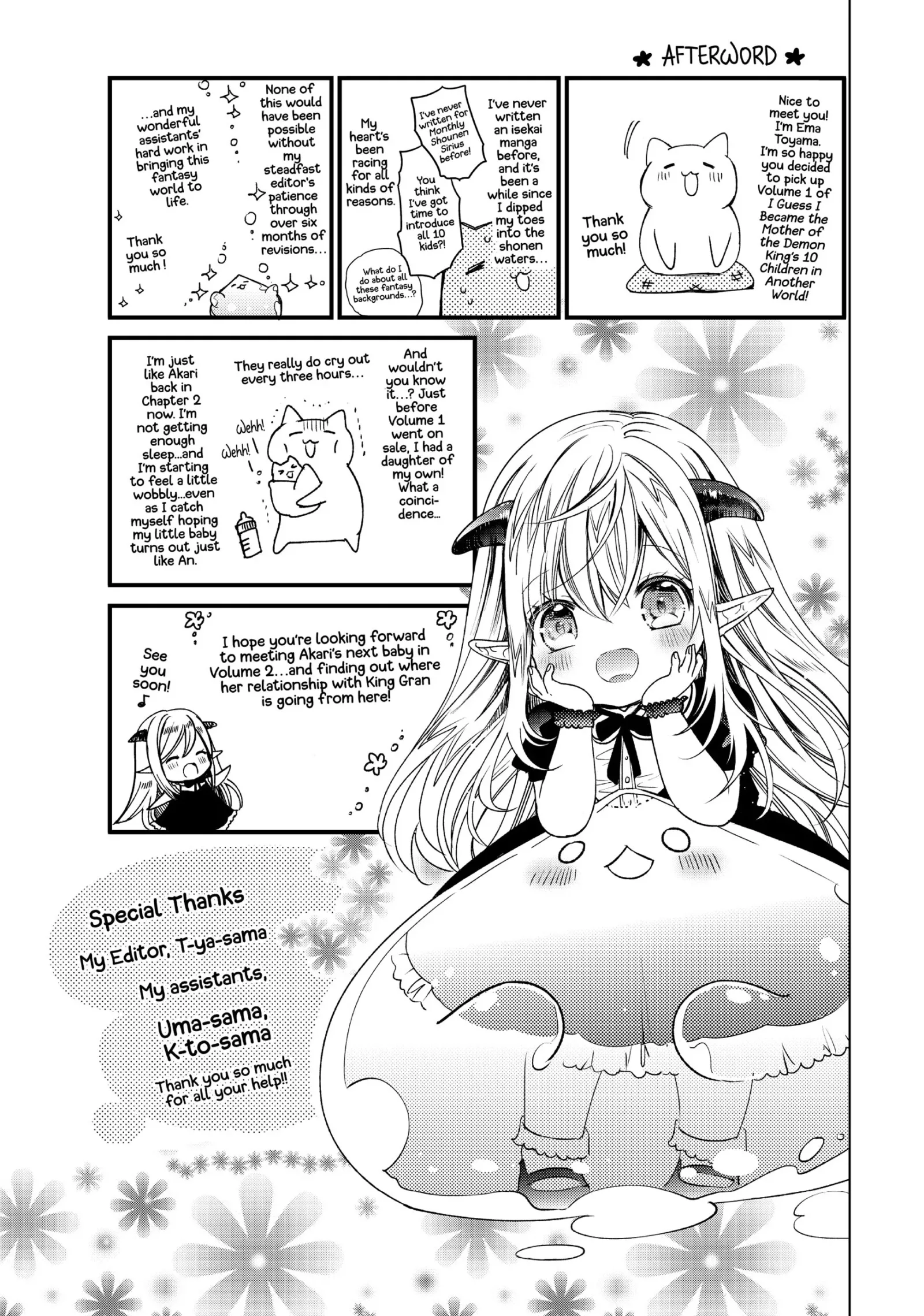 I Became the Mother of the Strongest Demon Lord's 10 Children in Another World. Chapter 4 page 38