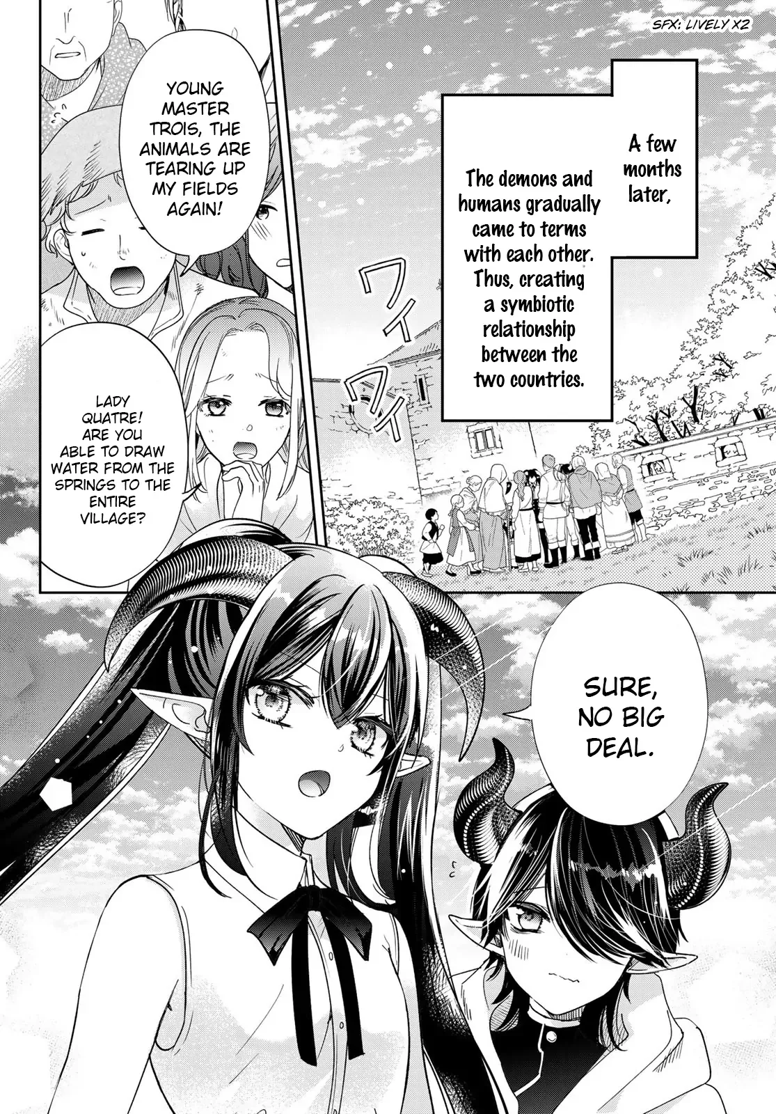 I Became the Mother of the Strongest Demon Lord's 10 Children in Another World. Chapter 40 page 46