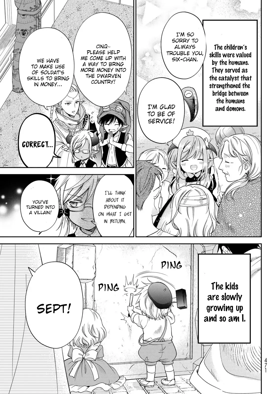 I Became the Mother of the Strongest Demon Lord's 10 Children in Another World. Chapter 40 page 47