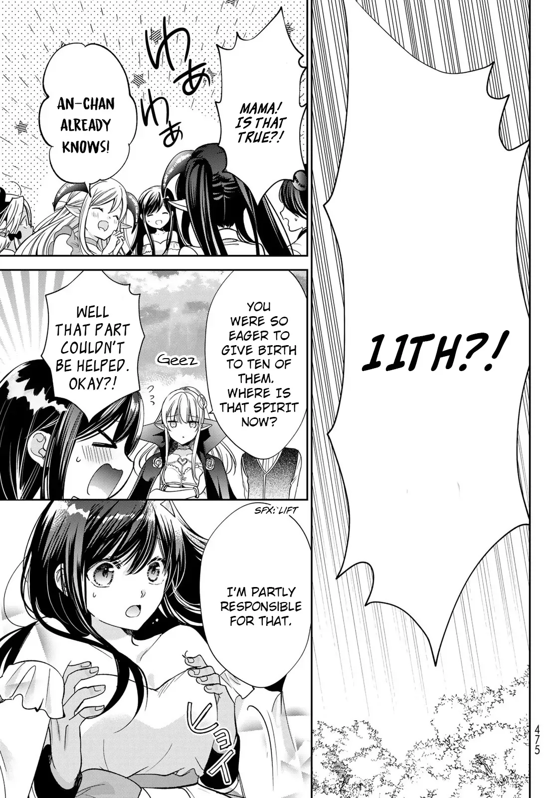 I Became the Mother of the Strongest Demon Lord's 10 Children in Another World. Chapter 40 page 51