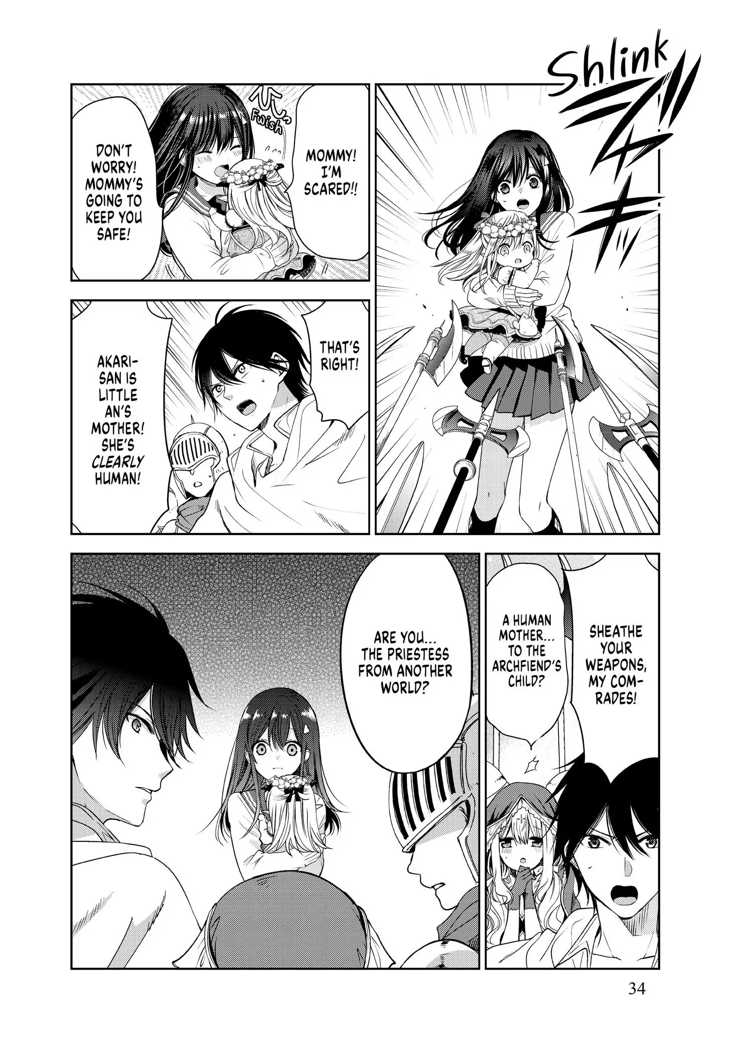 I Became the Mother of the Strongest Demon Lord's 10 Children in Another World. Chapter 5 page 35