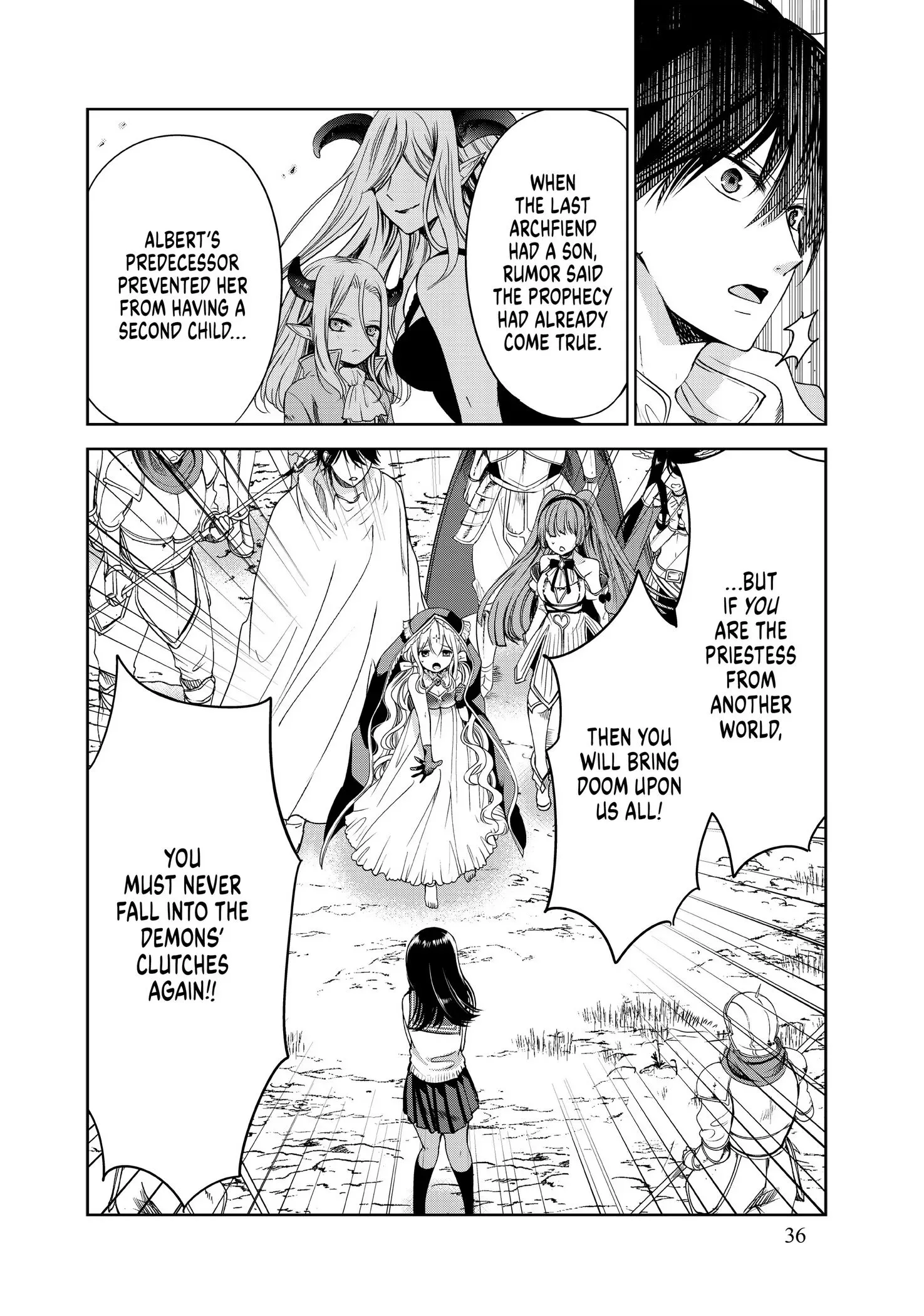 I Became the Mother of the Strongest Demon Lord's 10 Children in Another World. Chapter 5 page 37