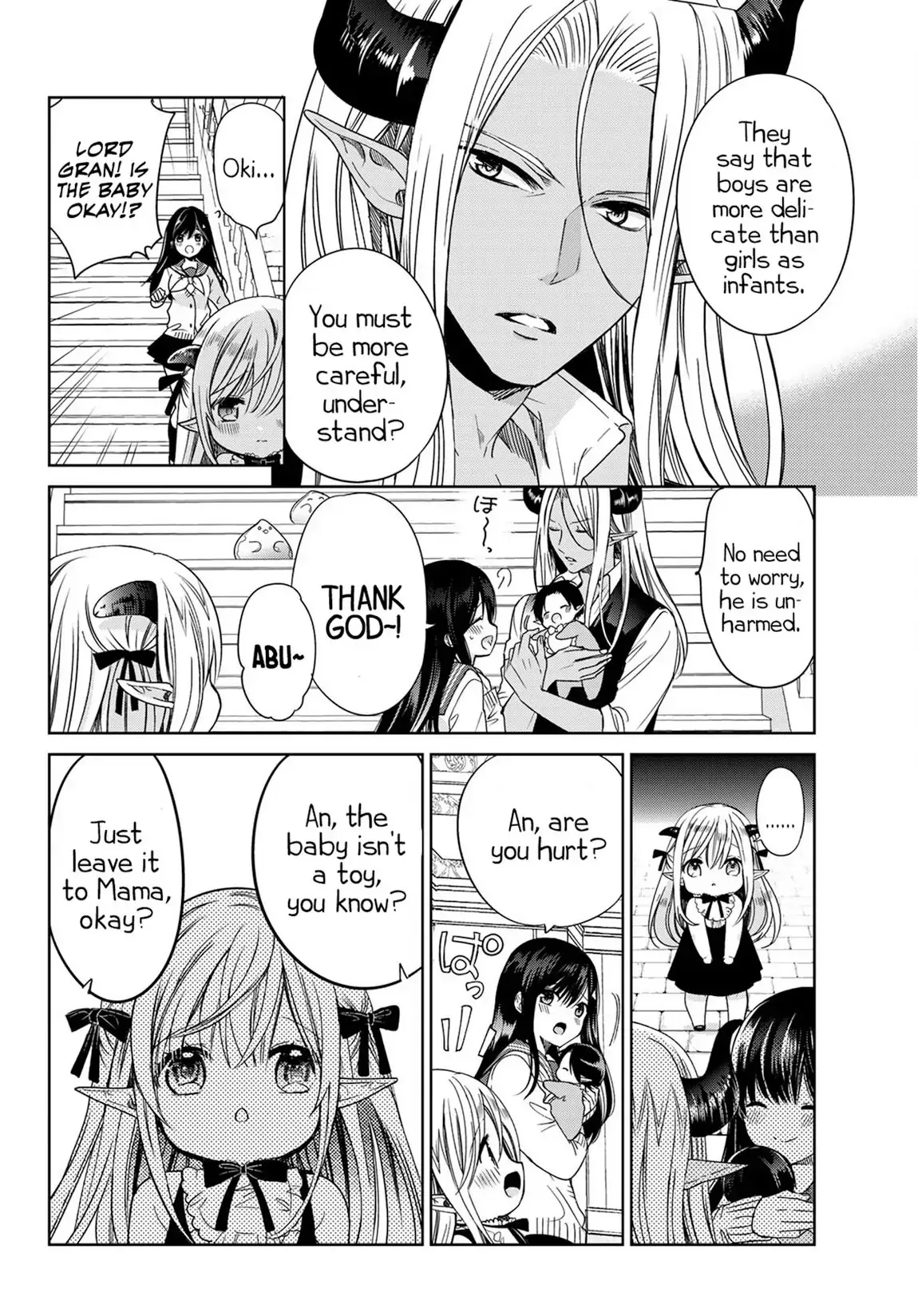 I Became the Mother of the Strongest Demon Lord's 10 Children in Another World. Chapter 7 page 16