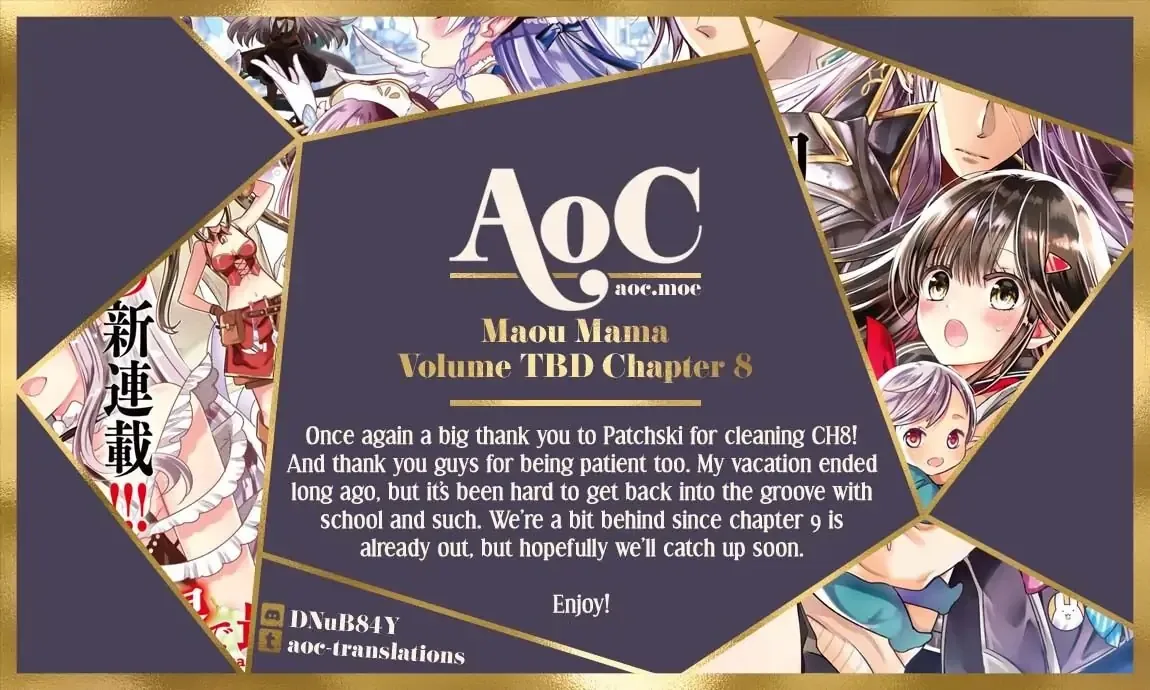 I Became the Mother of the Strongest Demon Lord's 10 Children in Another World. Chapter 8.1 page 1