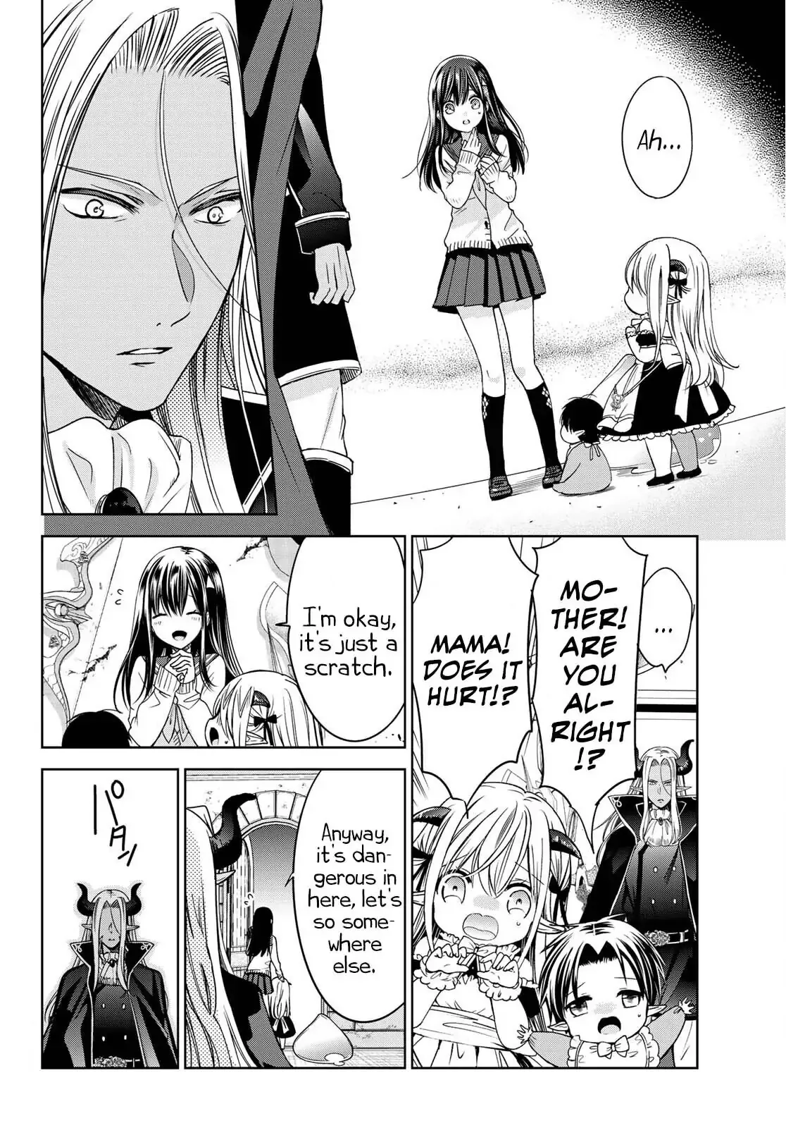 I Became the Mother of the Strongest Demon Lord's 10 Children in Another World. Chapter 8.1 page 21