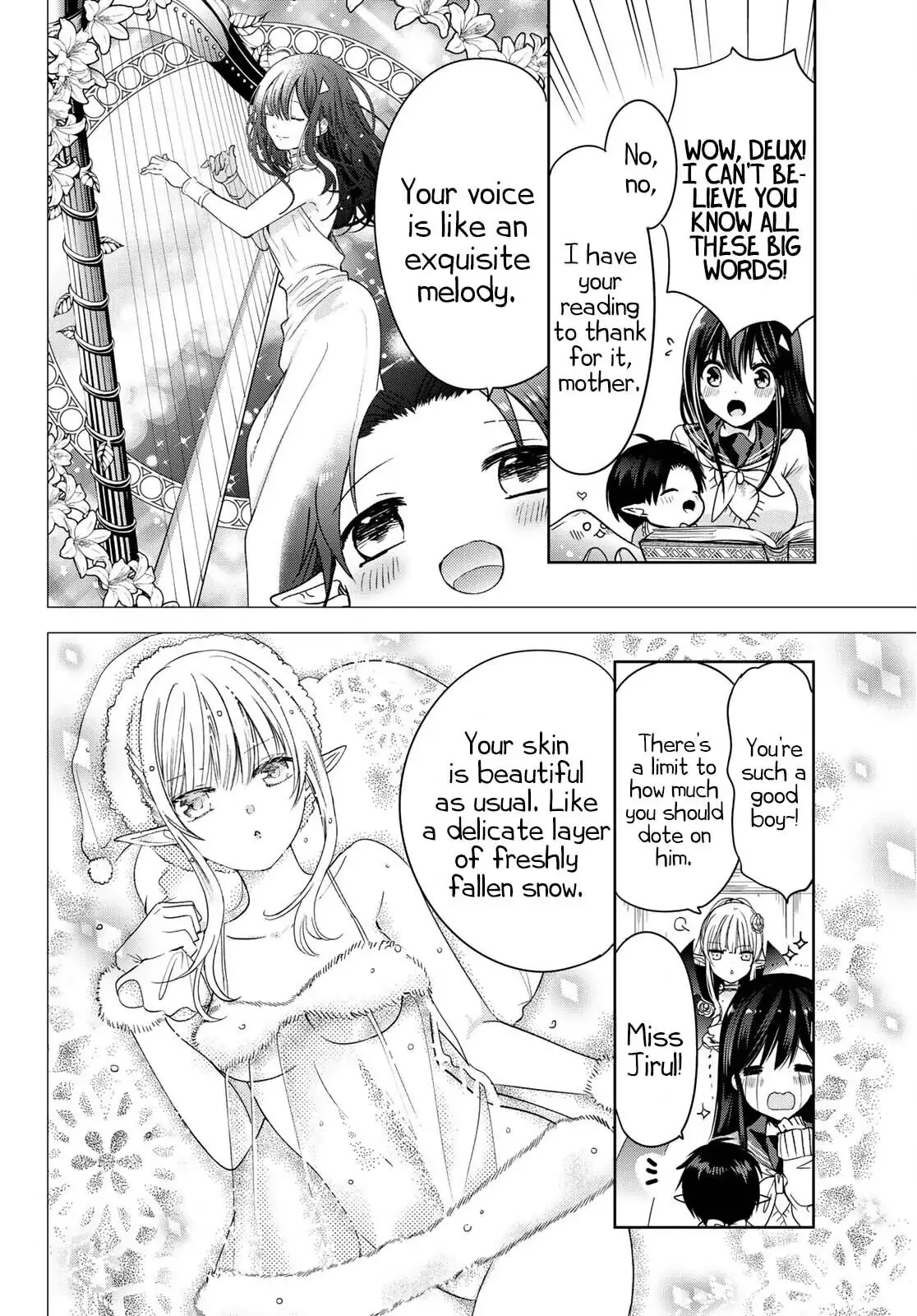 I Became the Mother of the Strongest Demon Lord's 10 Children in Another World. Chapter 8.1 page 11