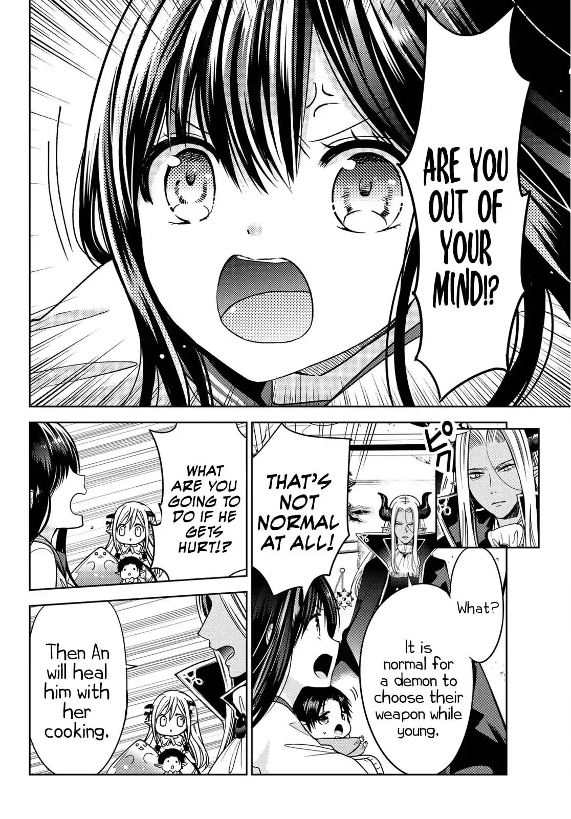 I Became the Mother of the Strongest Demon Lord's 10 Children in Another World. Chapter 8.1 page 19