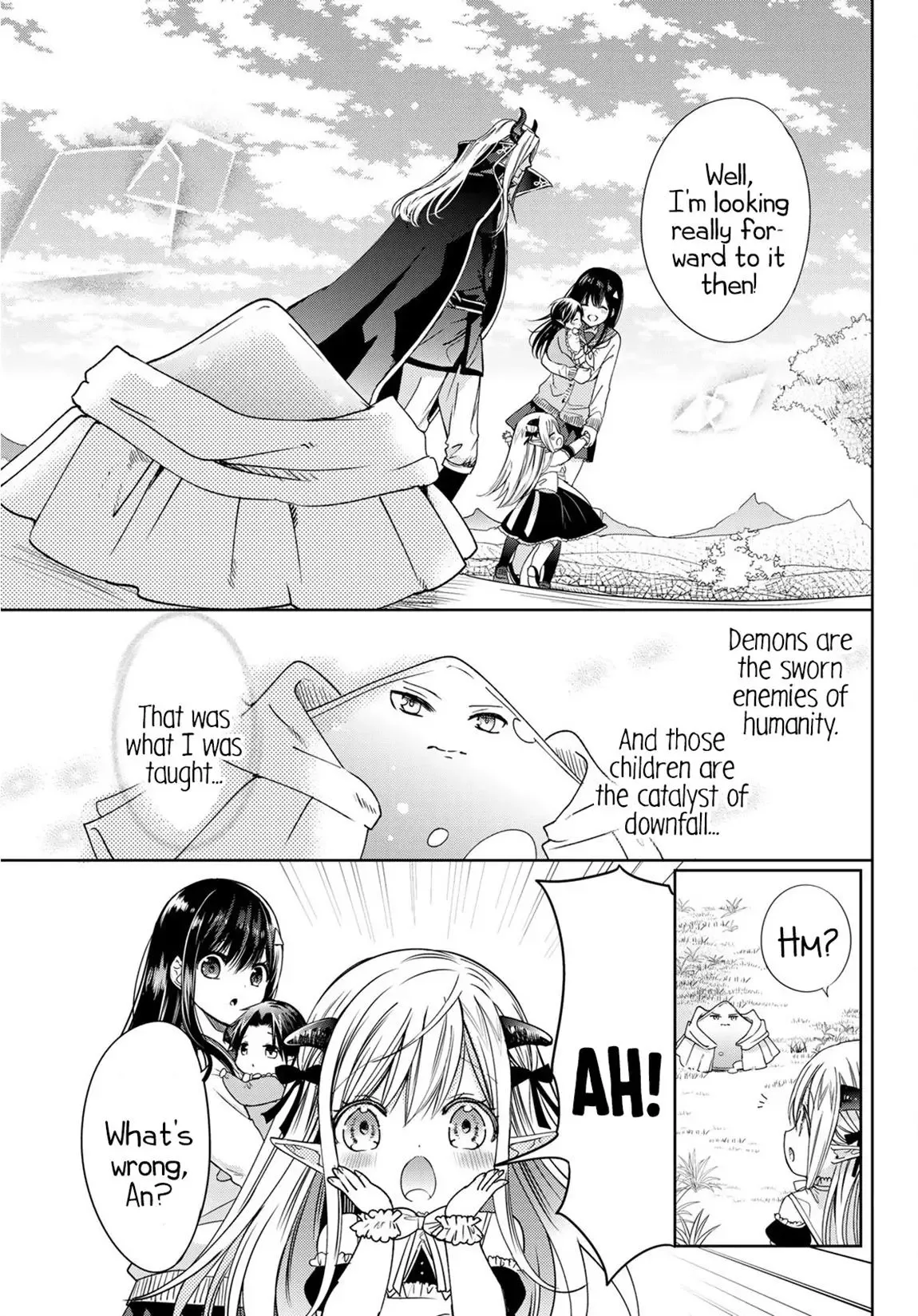 I Became the Mother of the Strongest Demon Lord's 10 Children in Another World. Chapter 8.2 page 22