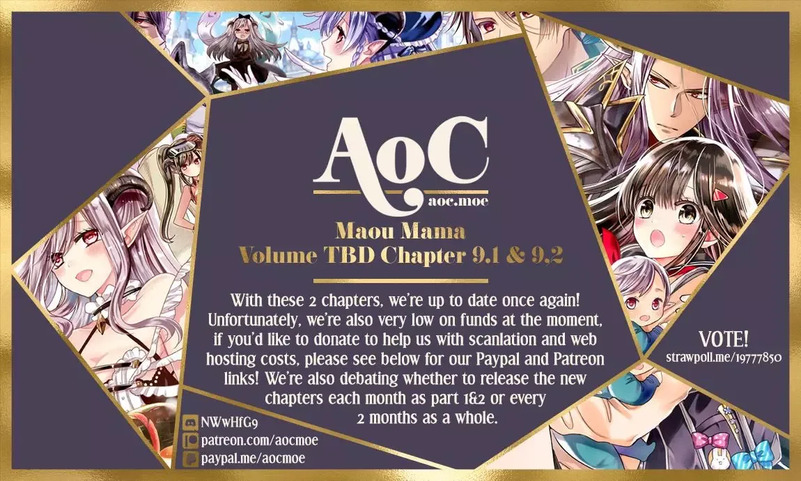 I Became the Mother of the Strongest Demon Lord's 10 Children in Another World. Chapter 9 page 1