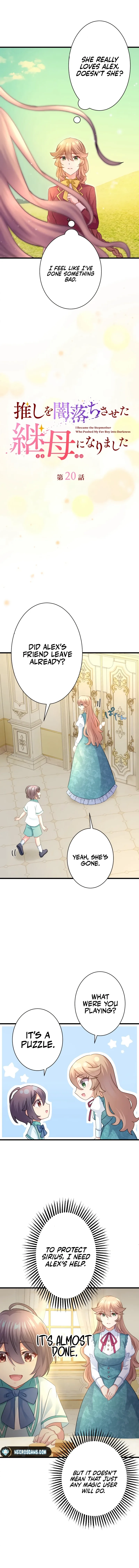 I became the stepmother who caused my favorite character to fall into darkness Chapter 20 page 8