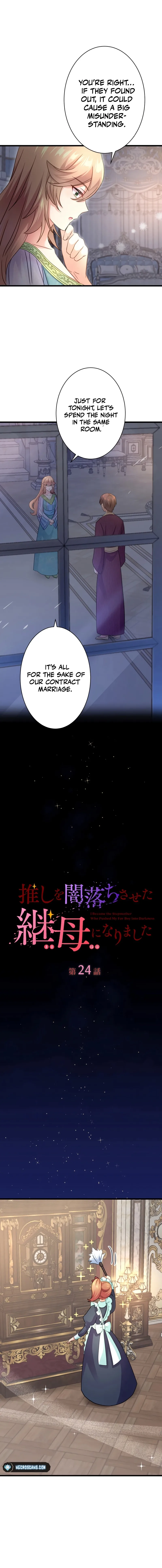 I became the stepmother who caused my favorite character to fall into darkness Chapter 24 page 6