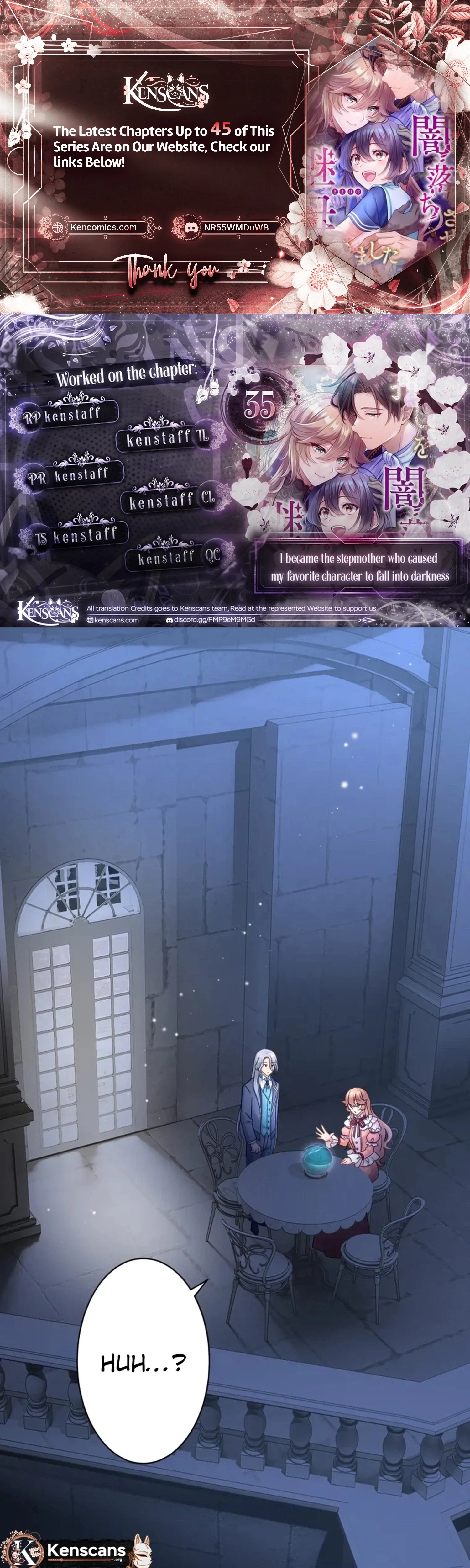 I became the stepmother who caused my favorite character to fall into darkness Chapter 35 page 1